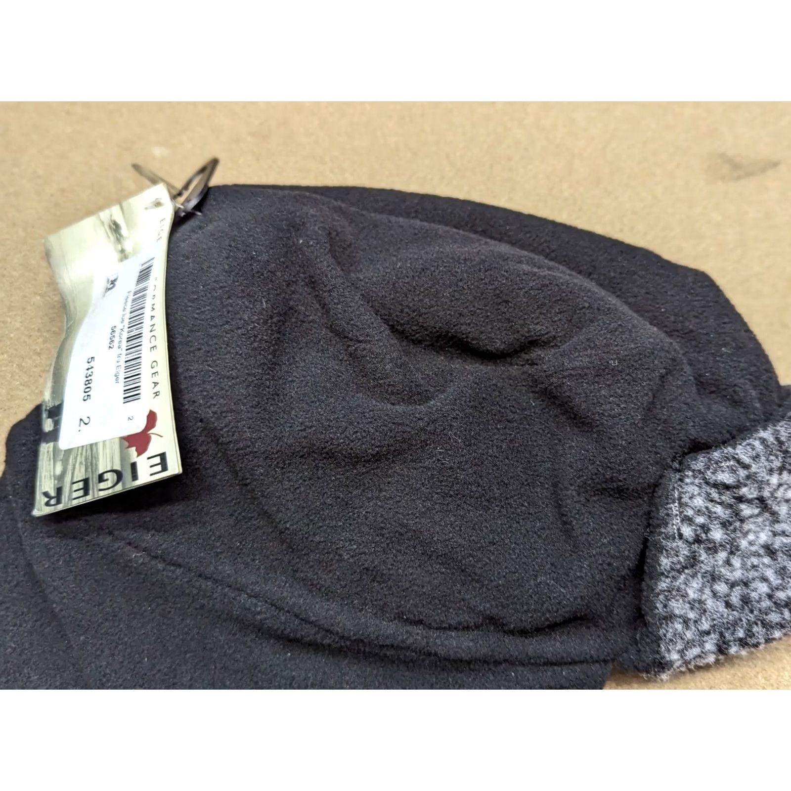 Vintage VINTAGE EIGER Black Trapper Hat M Ear Flap Thermal Fleece Winter Outdoor Mens Size US M / EU 48-50 / 2 - 3 Thumbnail