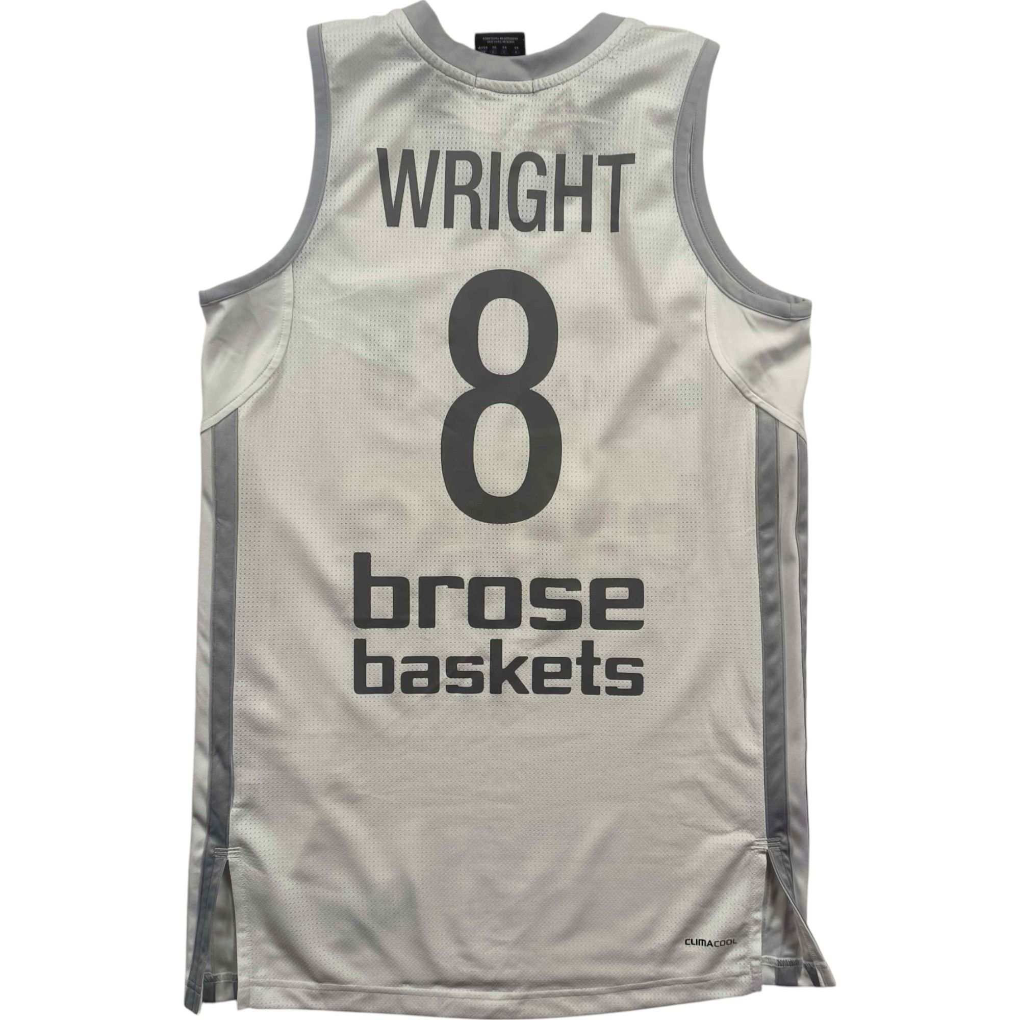 Adidas Brose Basket Bambert 2013 Zach Wright basketball jersey XS Size US XS / EU 42 / 0 - 2 Thumbnail