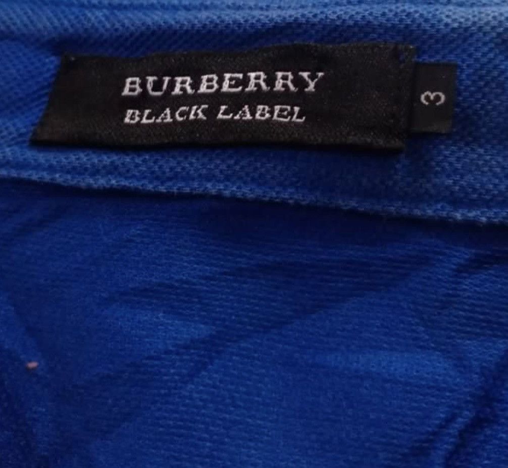 Burberry × Burberry Prorsum Burberry Black Label Blue Polos Size US L / EU 52-54 / 3 - 3 Thumbnail