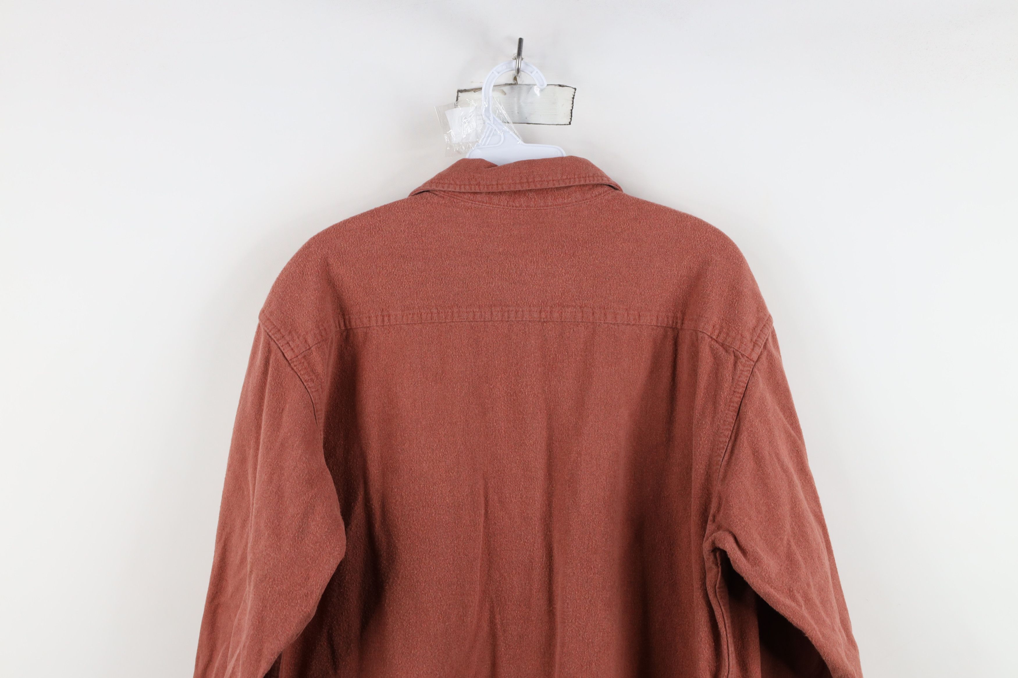 Vintage Vintage 90s Streetwear Stonewash Chamois Cloth Button Shirt Size US M / EU 48-50 / 2 - 13 Thumbnail