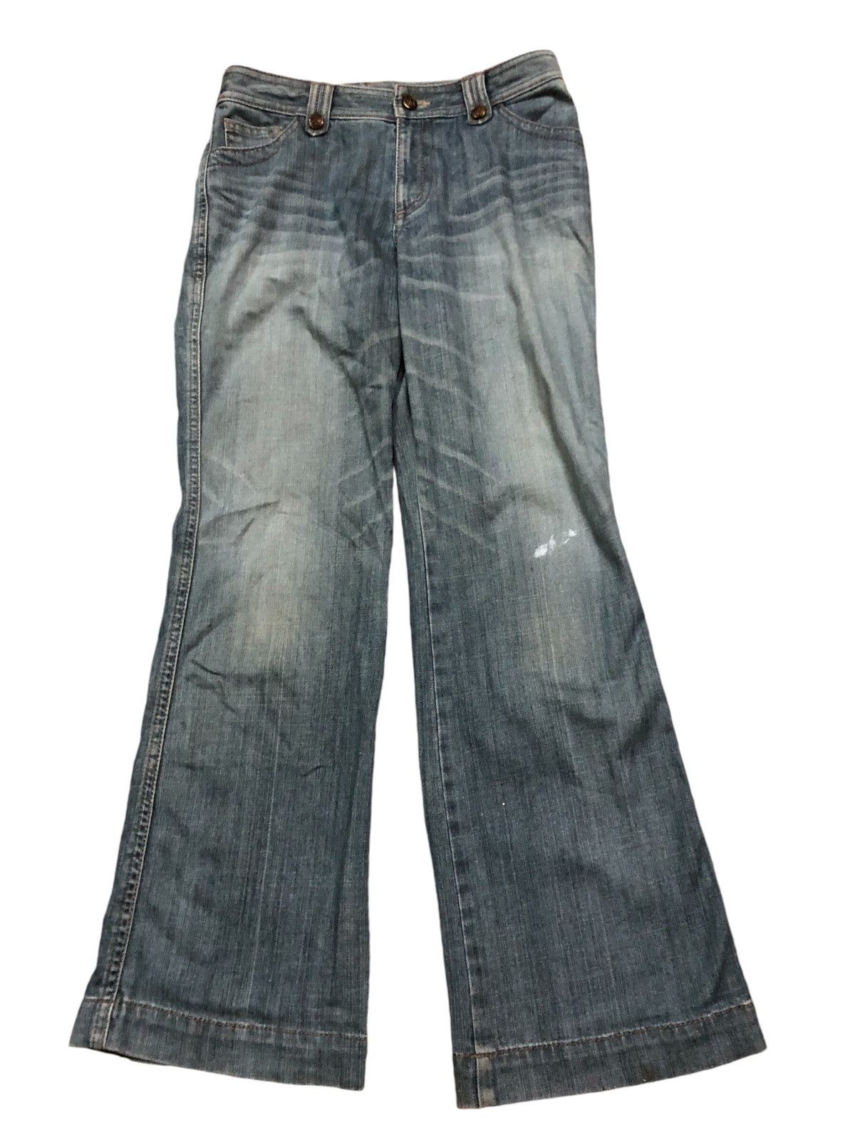 Japanese Brand Ving- trois Flare Denim pants Size US 31 - 1 Thumbnail
