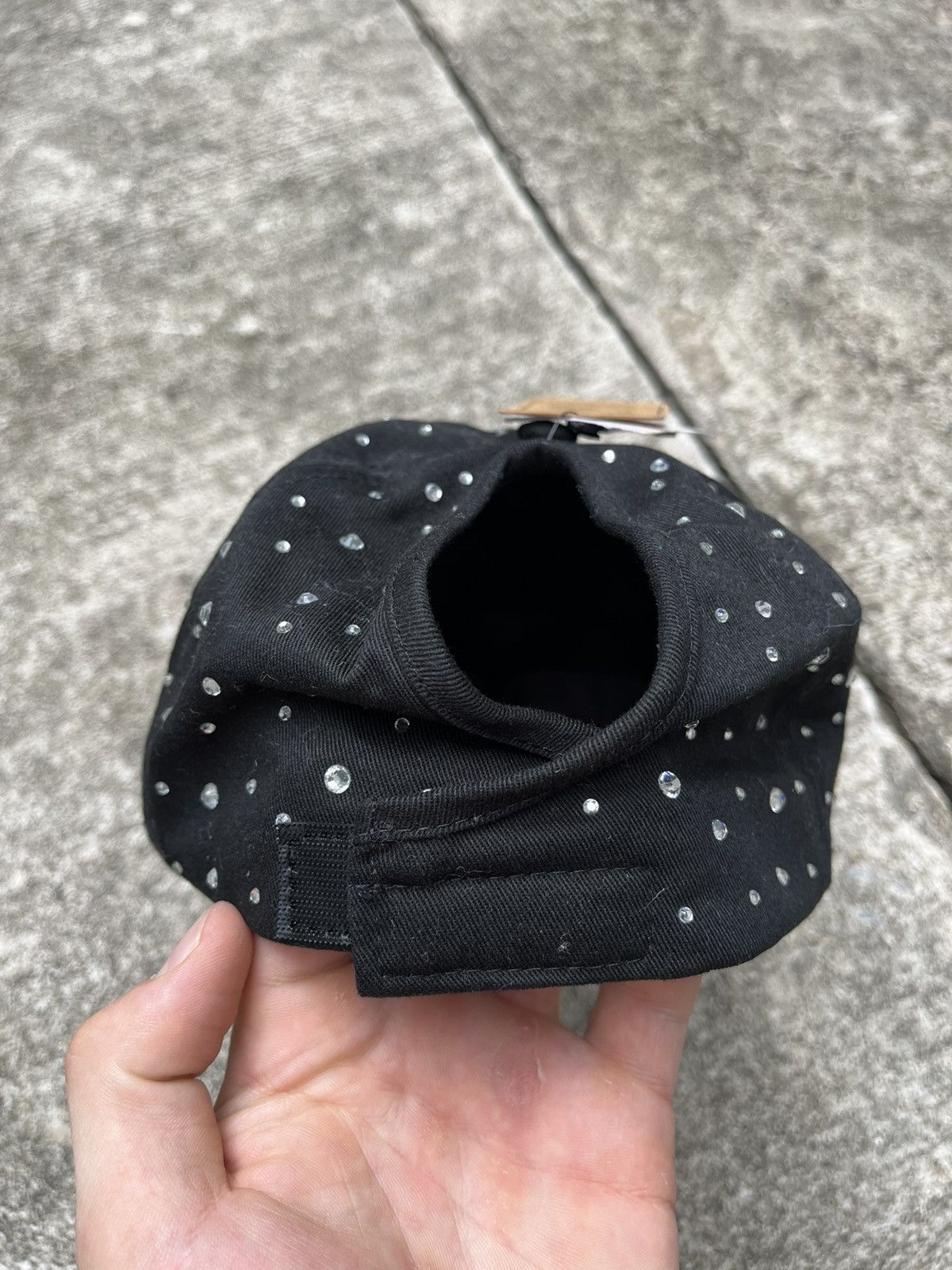 Hysteric Glamour Y2K Rhinestone Cap Gem Covered Hat Size ONE SIZE - 3 Thumbnail