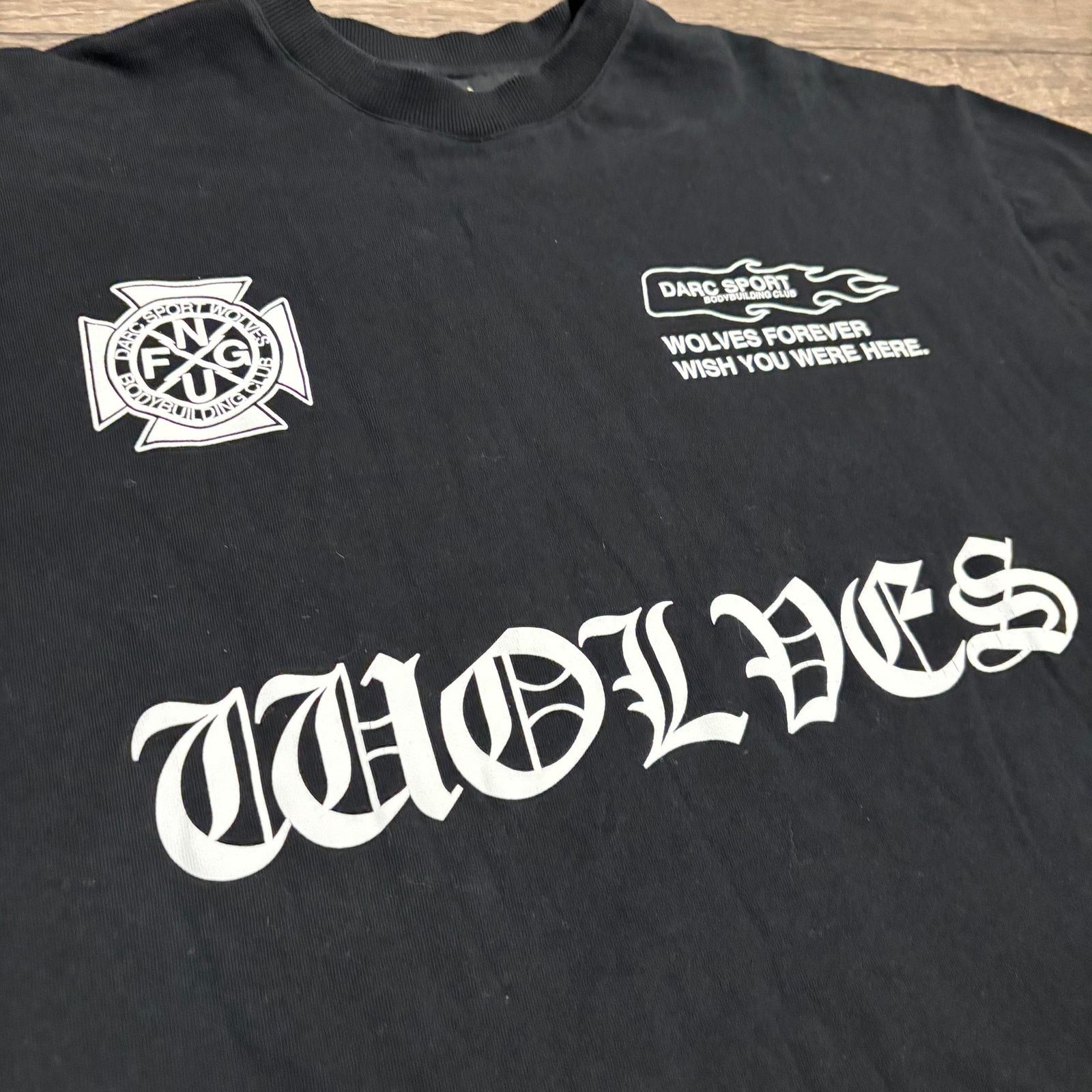Darc Sport Darc Sport Wolves Forever Black Shirt Sz L Size US L / EU 52-54 / 3 - 2 Thumbnail