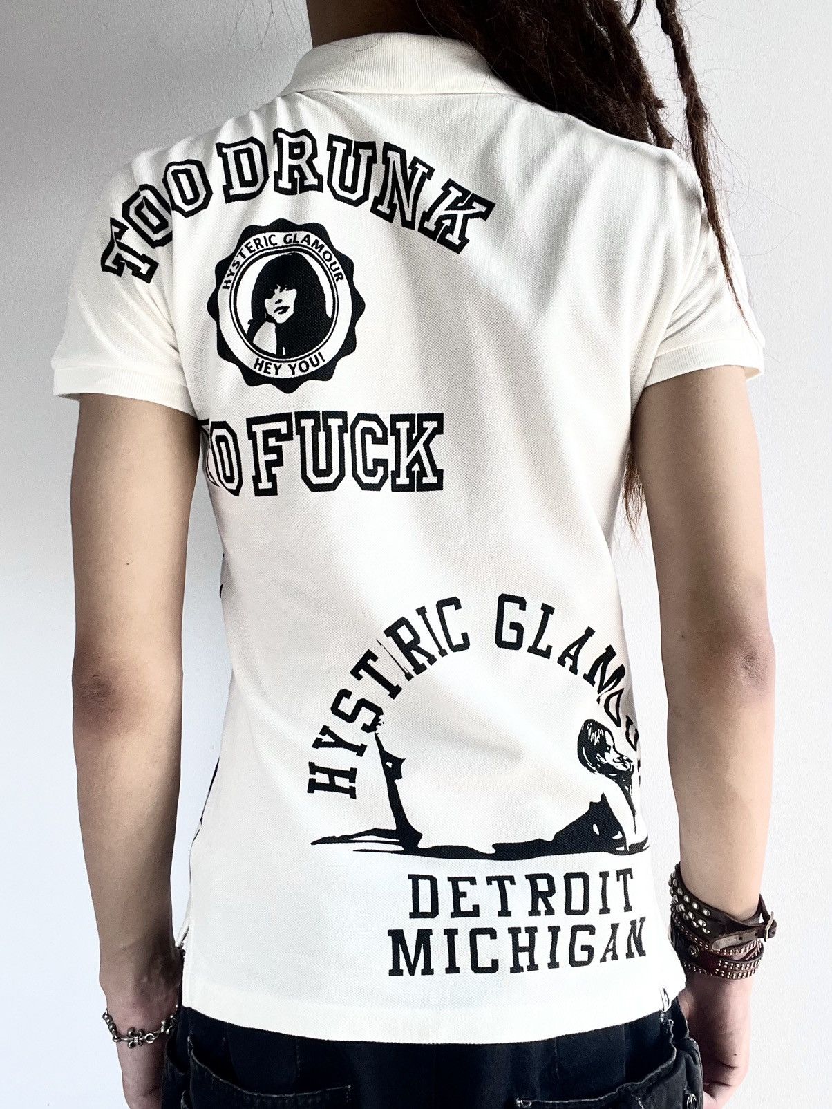 Hysteric Glamour Hysteric Glamour 'Too Drunk Too Fuck' Shirt | Grailed