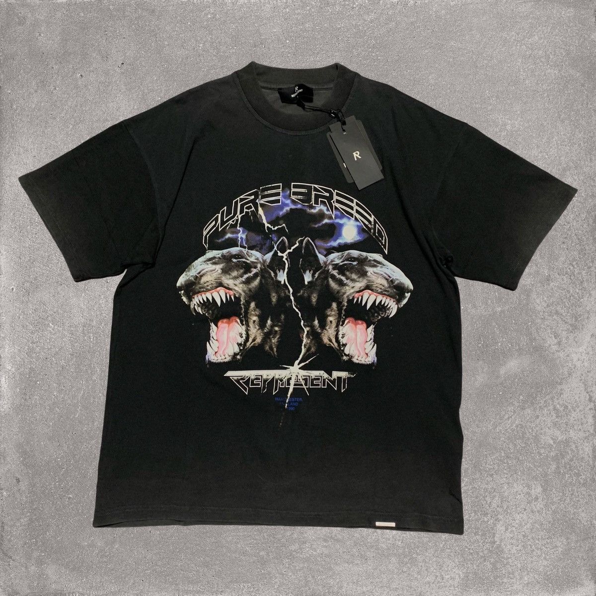 Represent Clo. Represent Small Pure Breed Vintage Black Tee Size US S / EU 44-46 / 1 - 1 Thumbnail