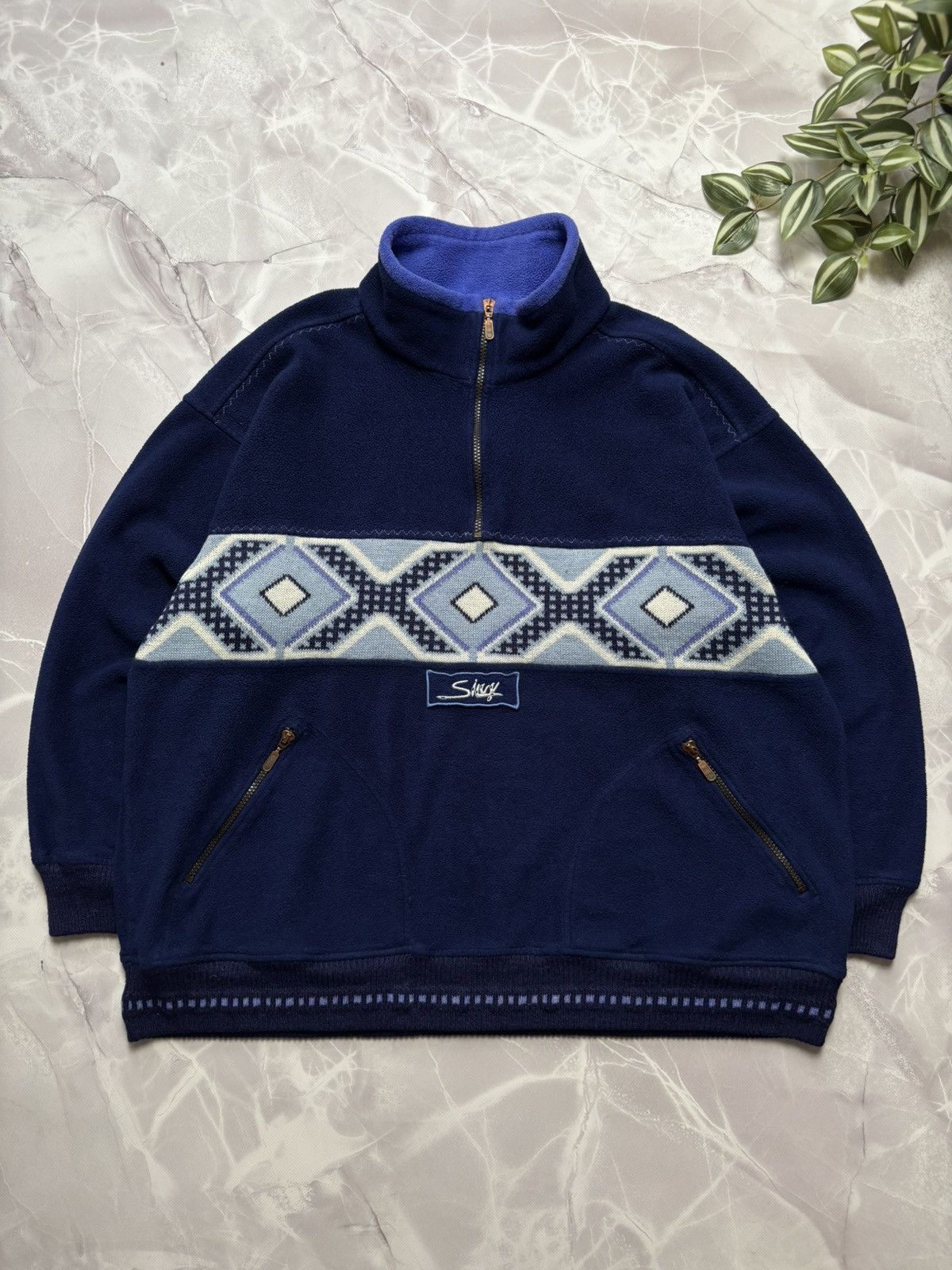 Vintage Walking Silvy Vintage Fleece Jacket Polartec Men's XXL Size US XXL / EU 58 / 5 - 1 Thumbnail
