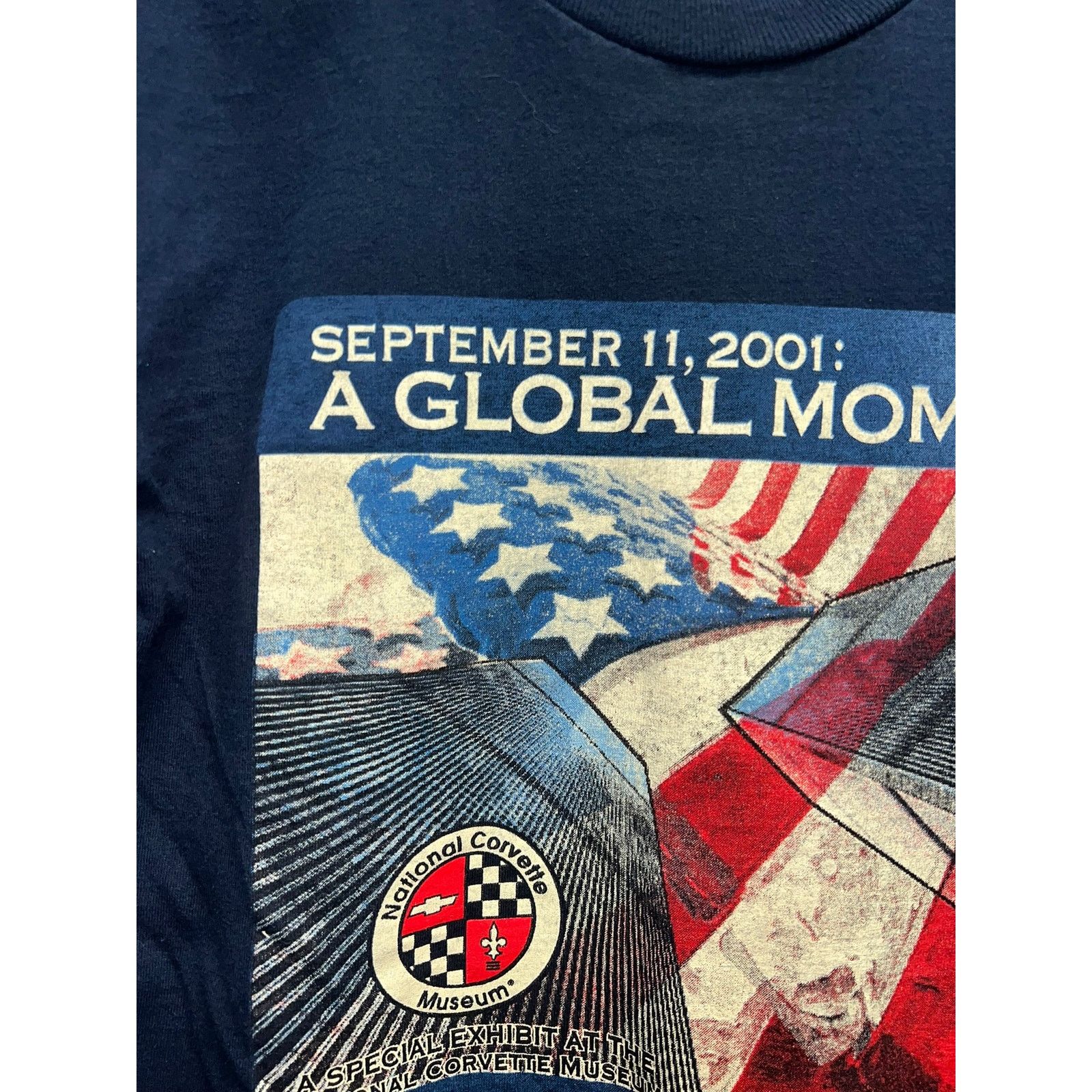 Vintage September 11 Shirt A Global Moment Corvette Museum Tee Small Size US S / EU 44-46 / 1 - 3 Thumbnail