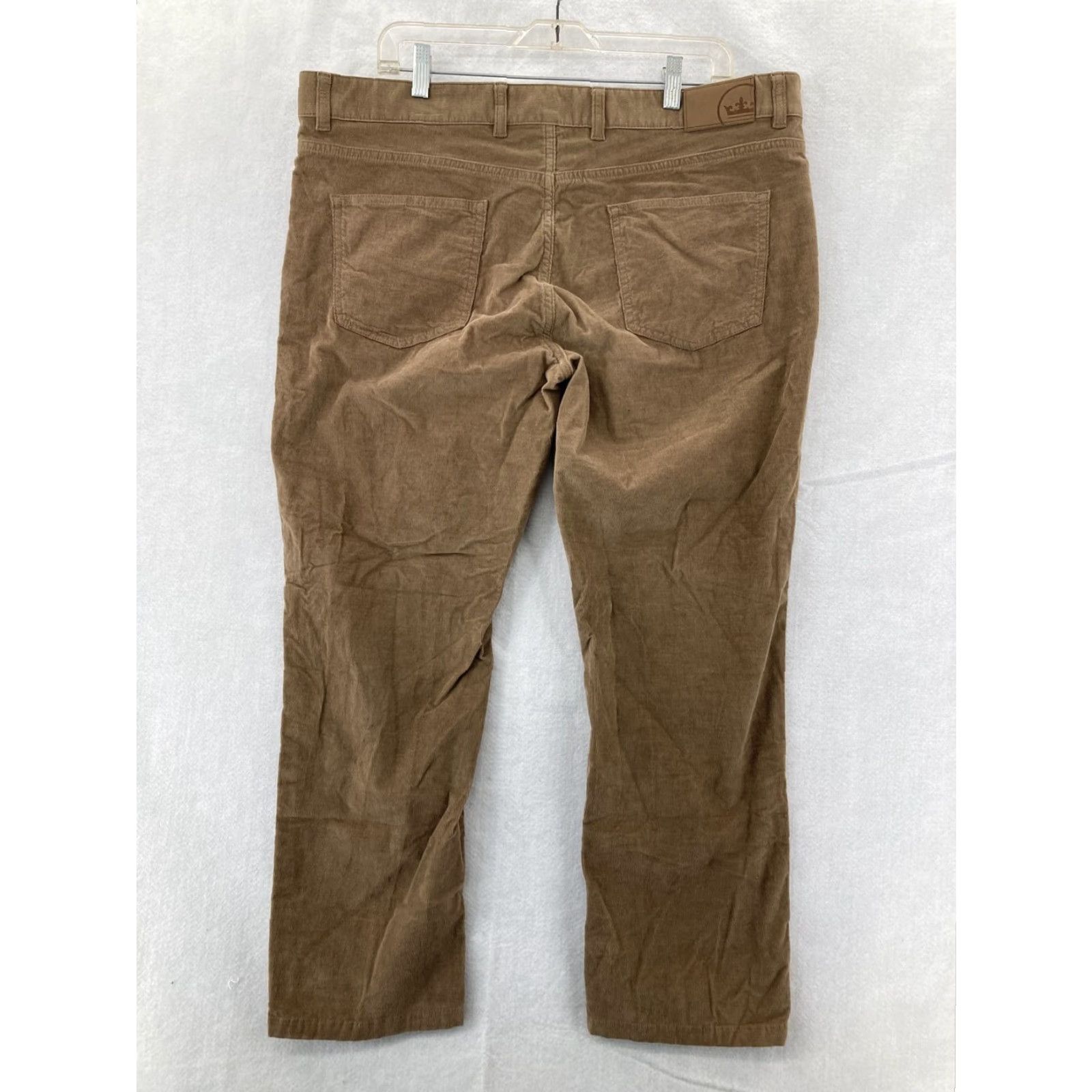 Peter Millar Peter Millar Mens Brown Corduroy Pants 38 Straight Leg Size US 38 / EU 54 - 2 Thumbnail