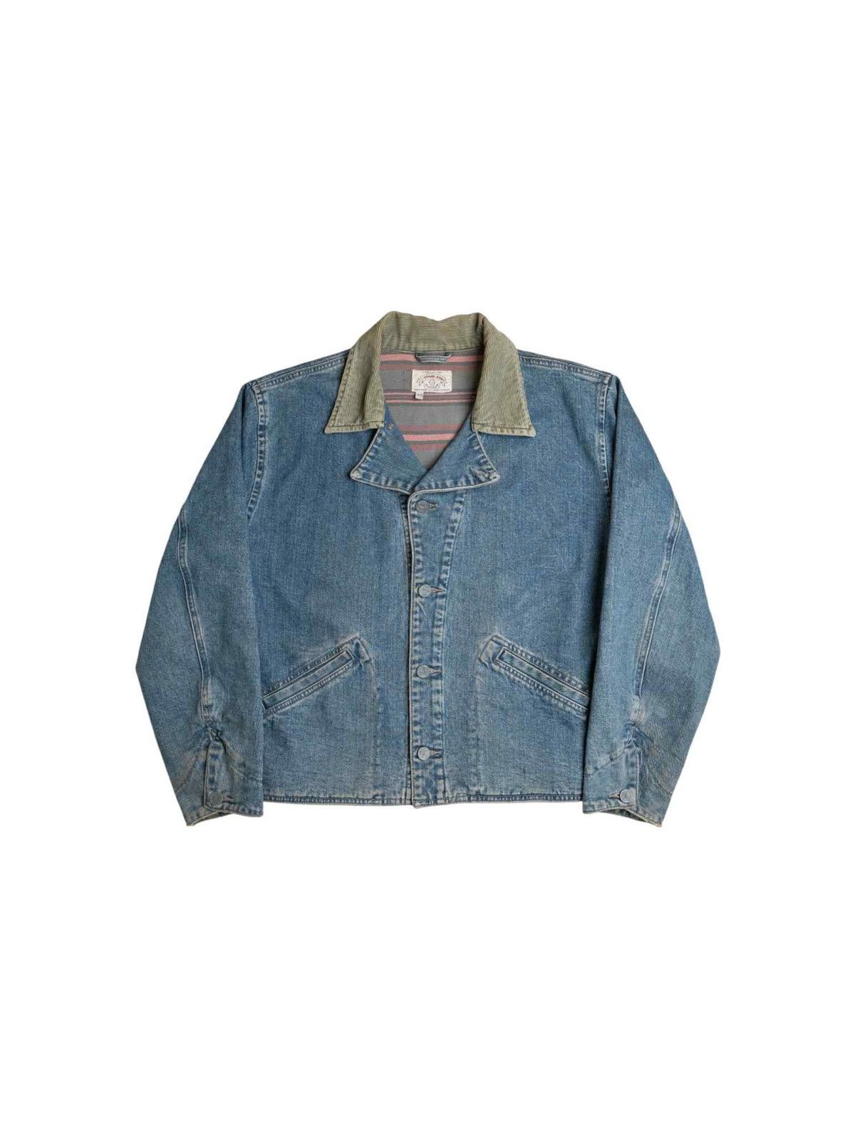 Armani Vintage 1990s Armani Jeans Jacket Size US L / EU 52-54 / 3 - 1 Thumbnail