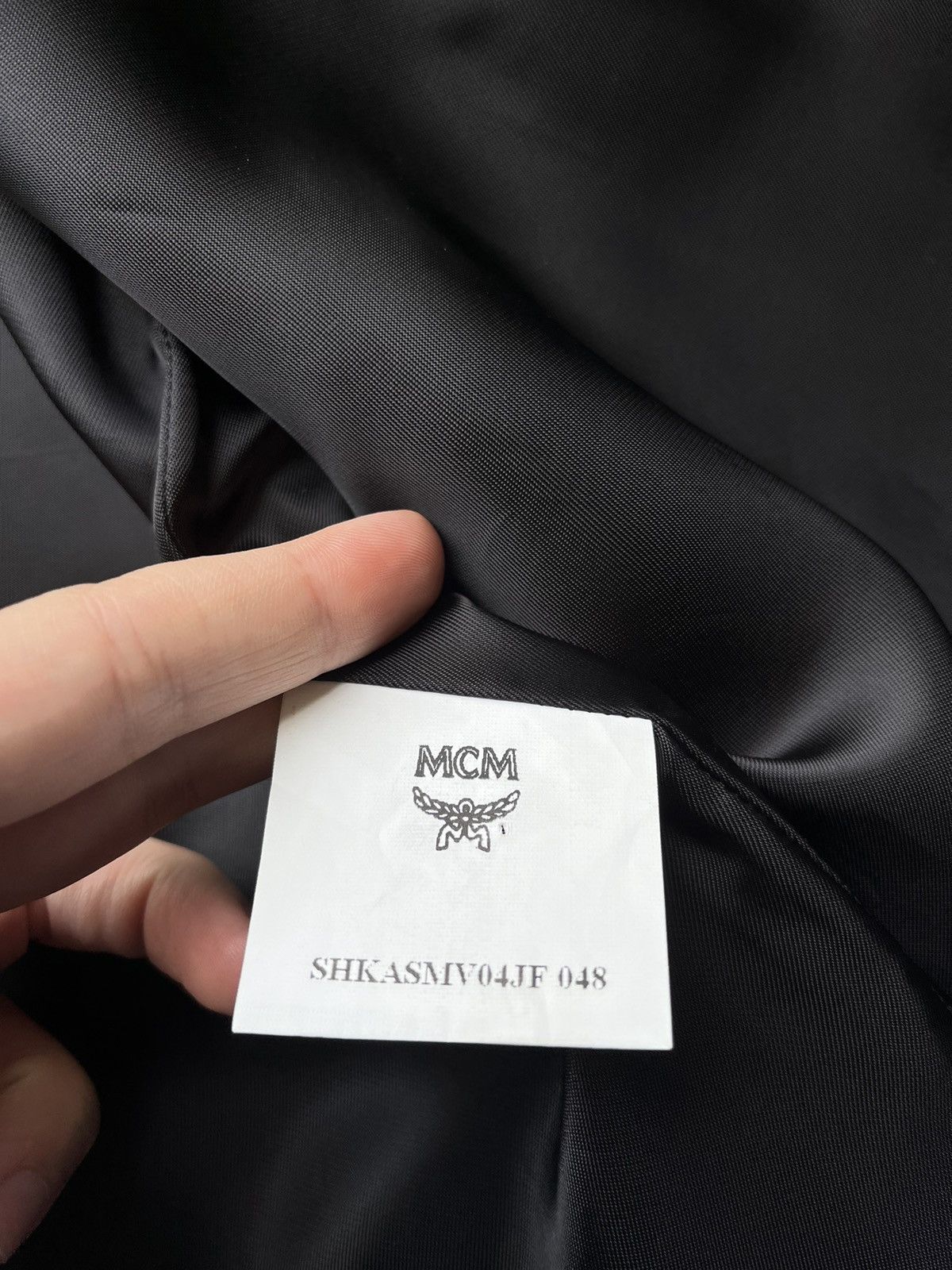 MCM CAMPAIGN SAMPLE 🧊 SS20 Vinyl zip jacket Size US L / EU 52-54 / 3 - 6 Thumbnail