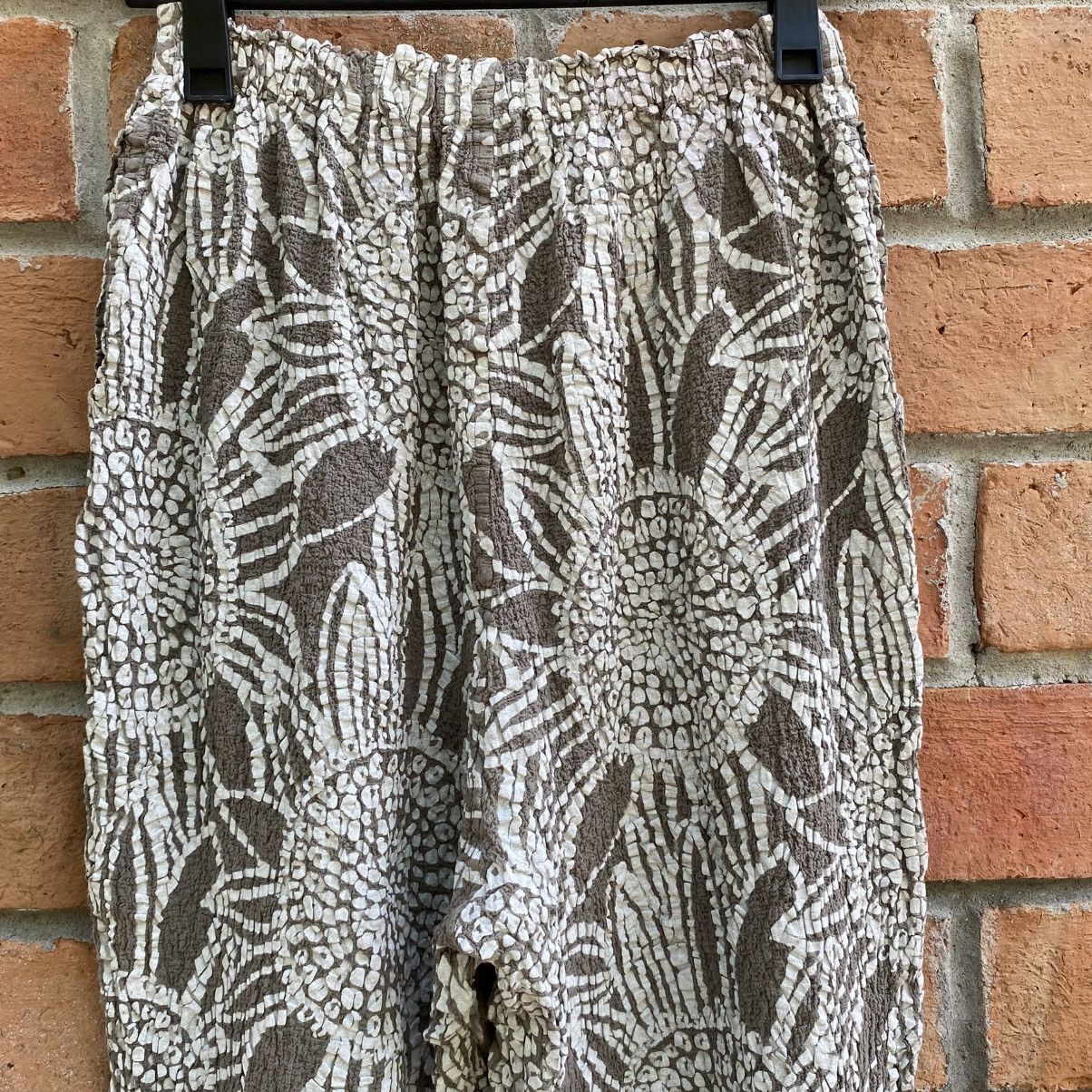 Issey Miyake Issey Miyake Me Comfort Stretch Two-Tone Crop Pants Size 40" / US 18 - 6 Thumbnail
