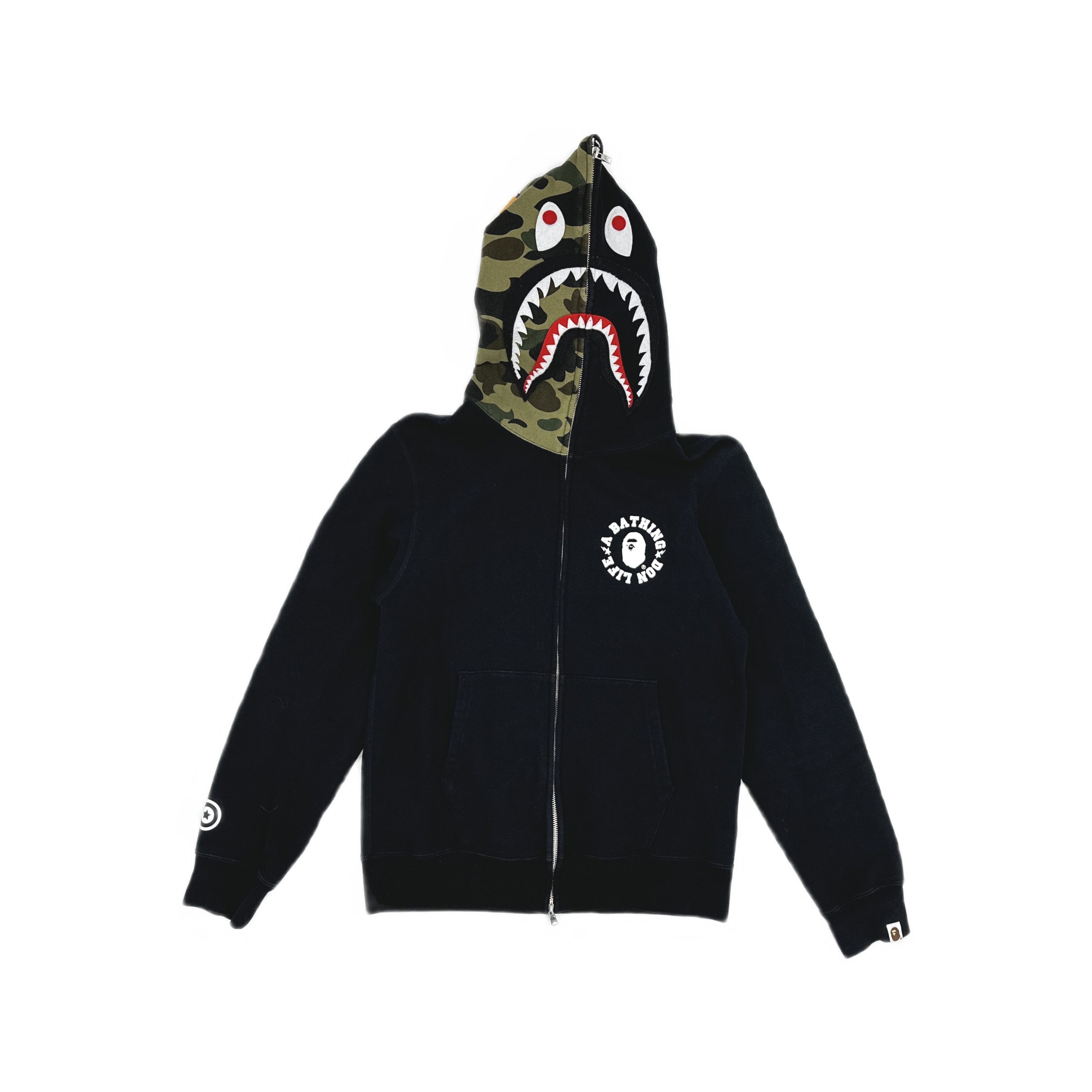 Bape A BATHING APE x Big Sean Shark Hoodie Size M Size US M / EU 48-50 / 2 - 1 Thumbnail