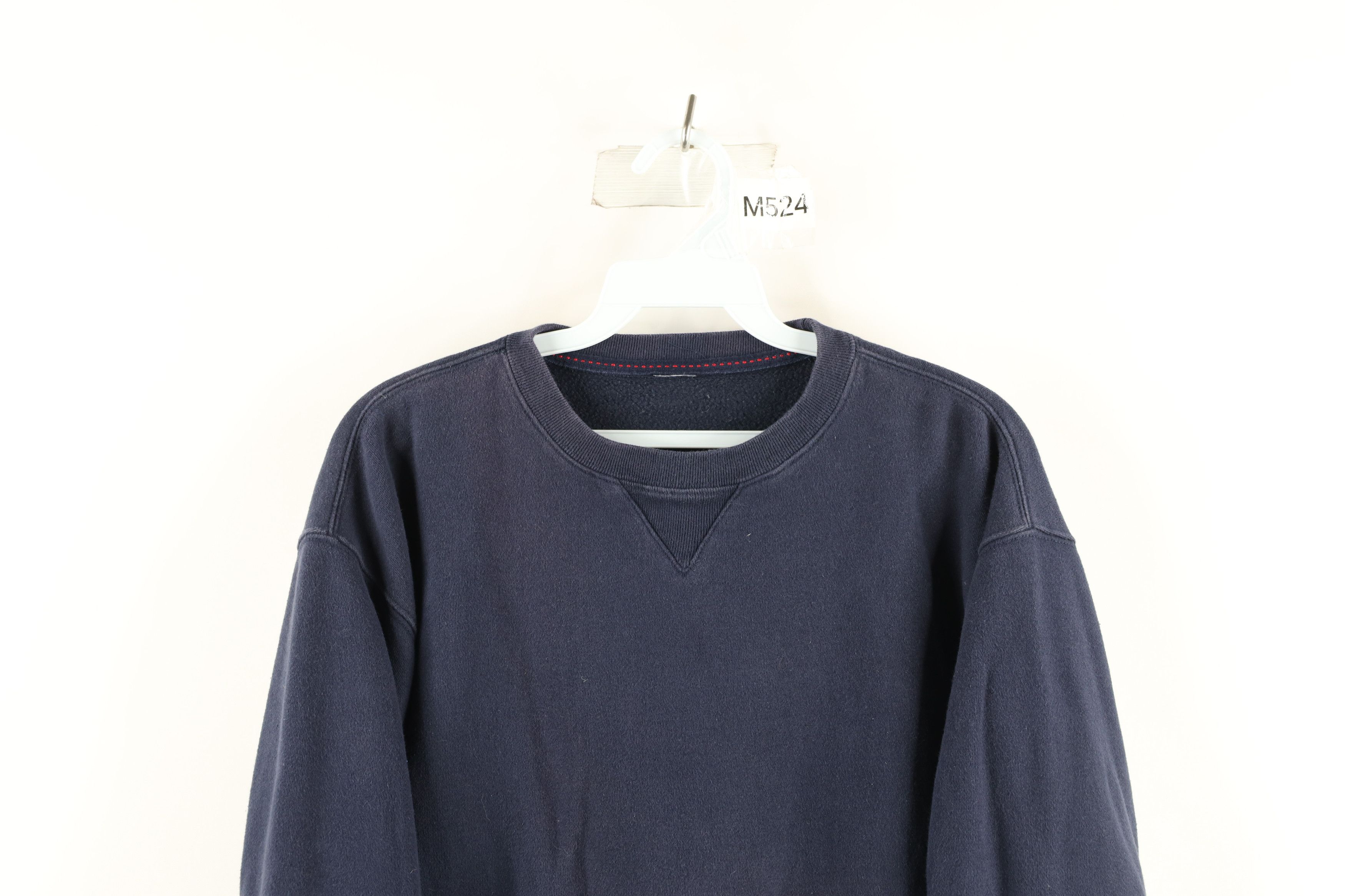 Gap × Vintage Vintage Gap Spell Out Crewneck Sweatshirt Navy Blue Size S / US 4 / IT 40 - 2 Thumbnail