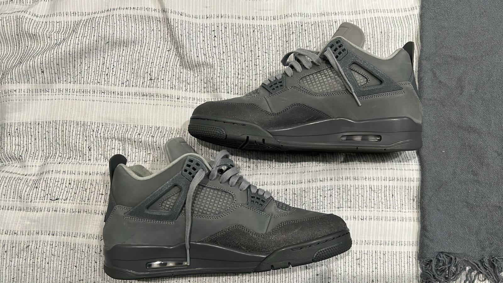 Jordan Brand Jordan 4’s “Wet Cement” Size US 13 / EU 46 - 3 Thumbnail