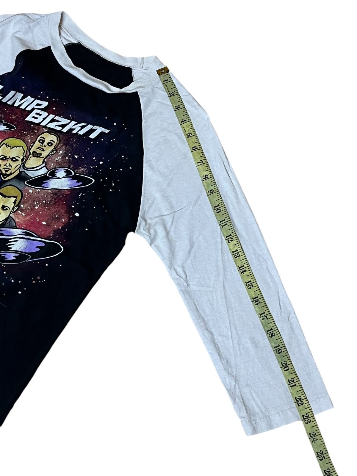 Band Tees VINTAGE 90s LIMP BIZKIT 1998 3 QUARTER TEE SHIRT Size US S / EU 44-46 / 1 - 12 Thumbnail