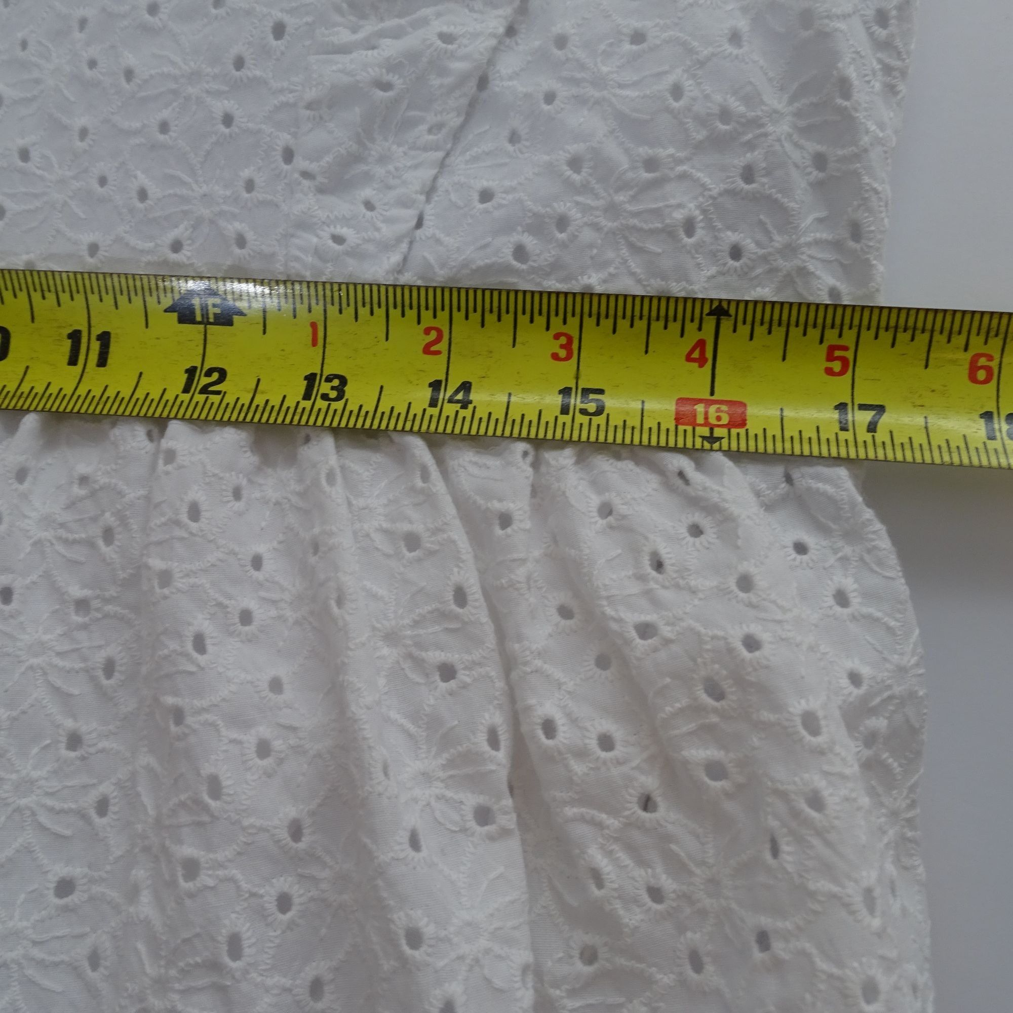 Other Time And Tru White Eyelet Sleeveless Tiered Dress Size M Size M / US 6-8 / IT 42-44 - 11 Thumbnail