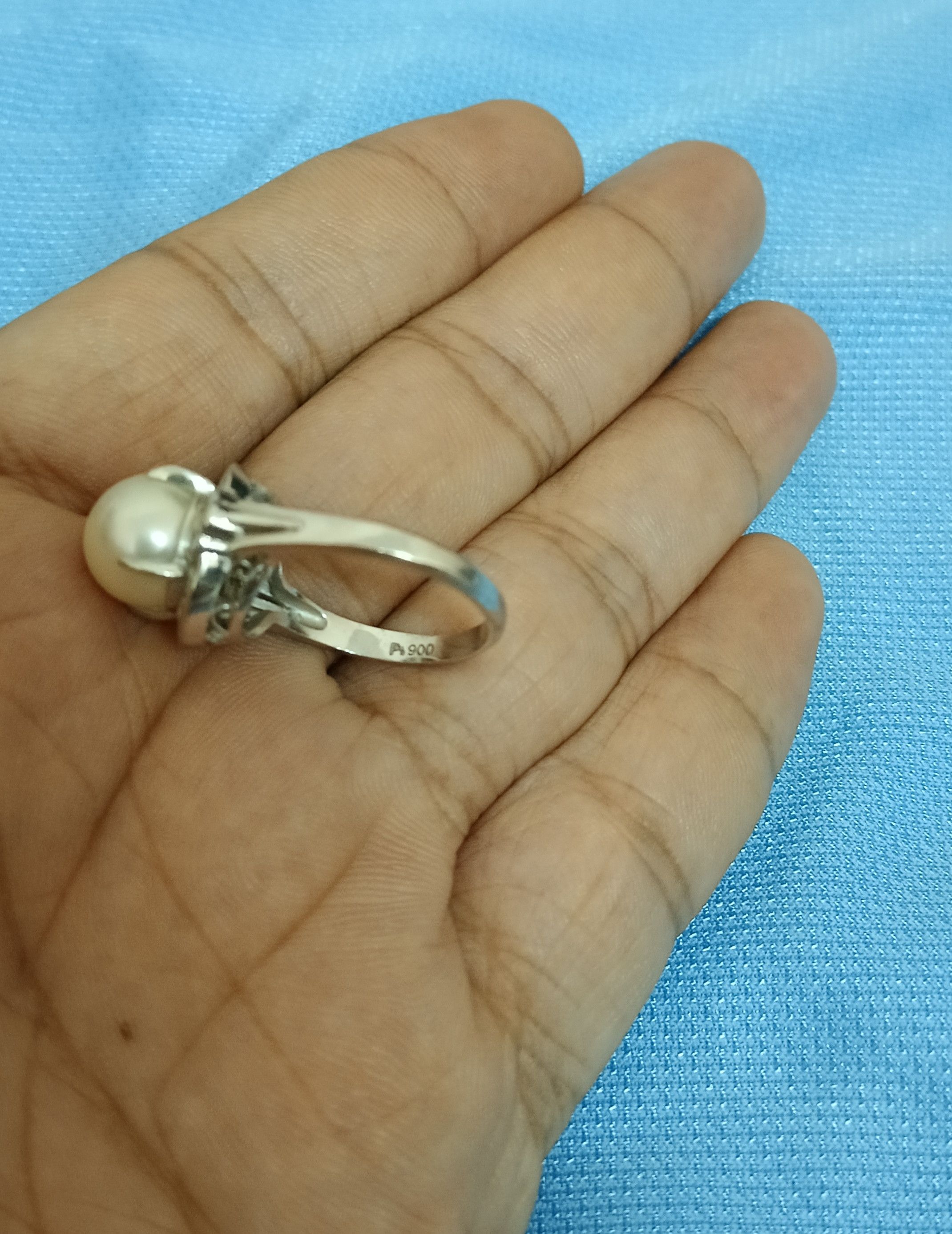 Jewelry JEWELRY Pearl Diamond 0.28 Pt900 Platinum Size ONE SIZE - 5 Thumbnail