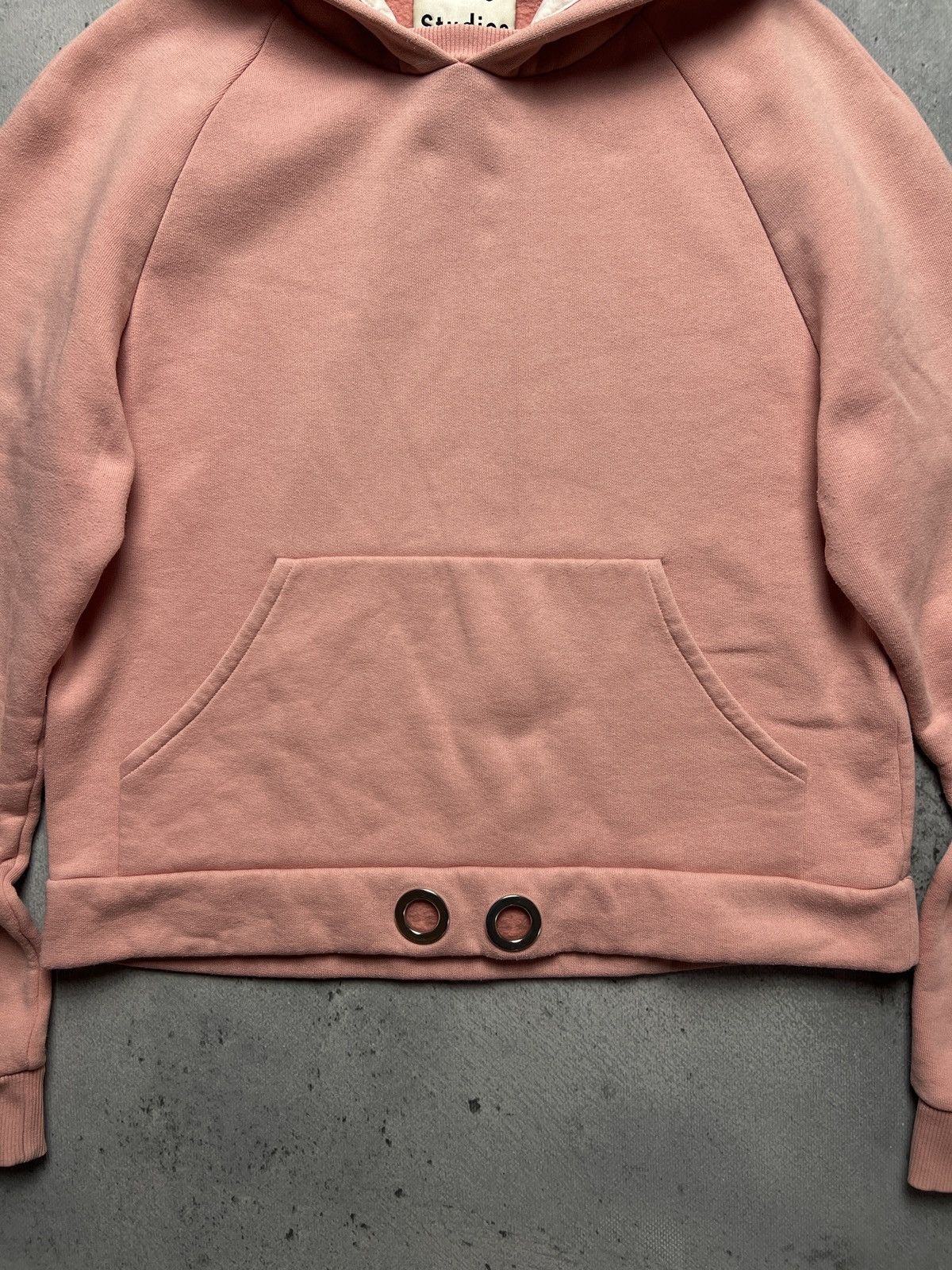 Acne Studios Acne Studios Pink Hoodie Vania FL PSS15 Opium Avant Garde Size M / US 6-8 / IT 42-44 - 6 Thumbnail