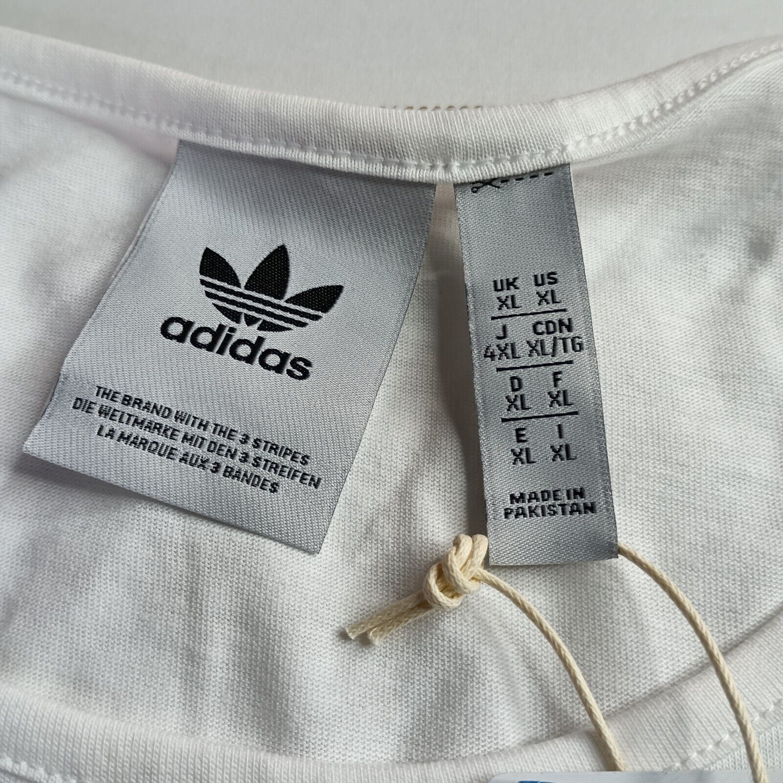 Adidas Adidas Originals Essentials Tank Top Men’s XL White Athletic Size US XL / EU 56 / 4 - 3 Thumbnail