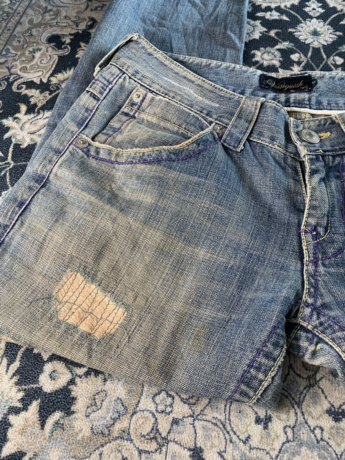 Vanquish Japanese Vanquish Distressed Jeans Size 34" / US 12 / IT 48 - 10 Thumbnail