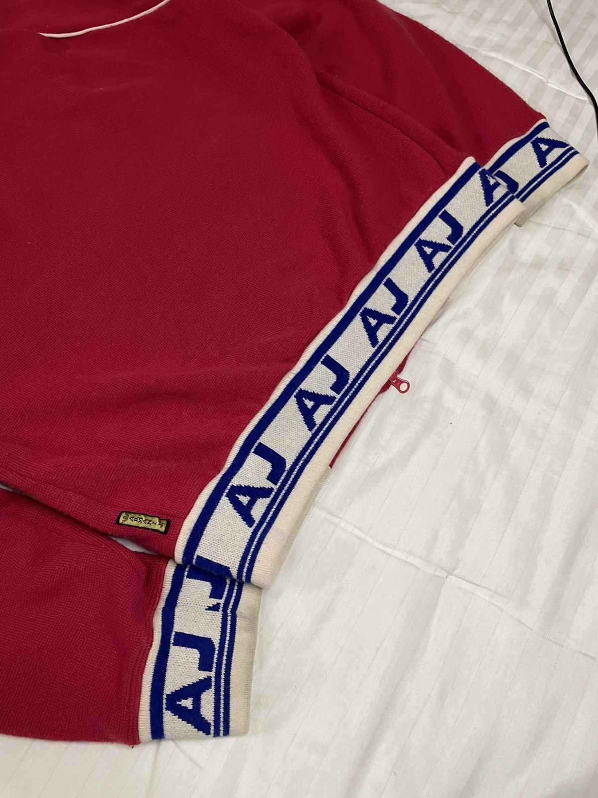 Armani Vintage Rare Archive Armani Jeans Knighted Zip Hoodie Size US L / EU 52-54 / 3 - 11 Thumbnail