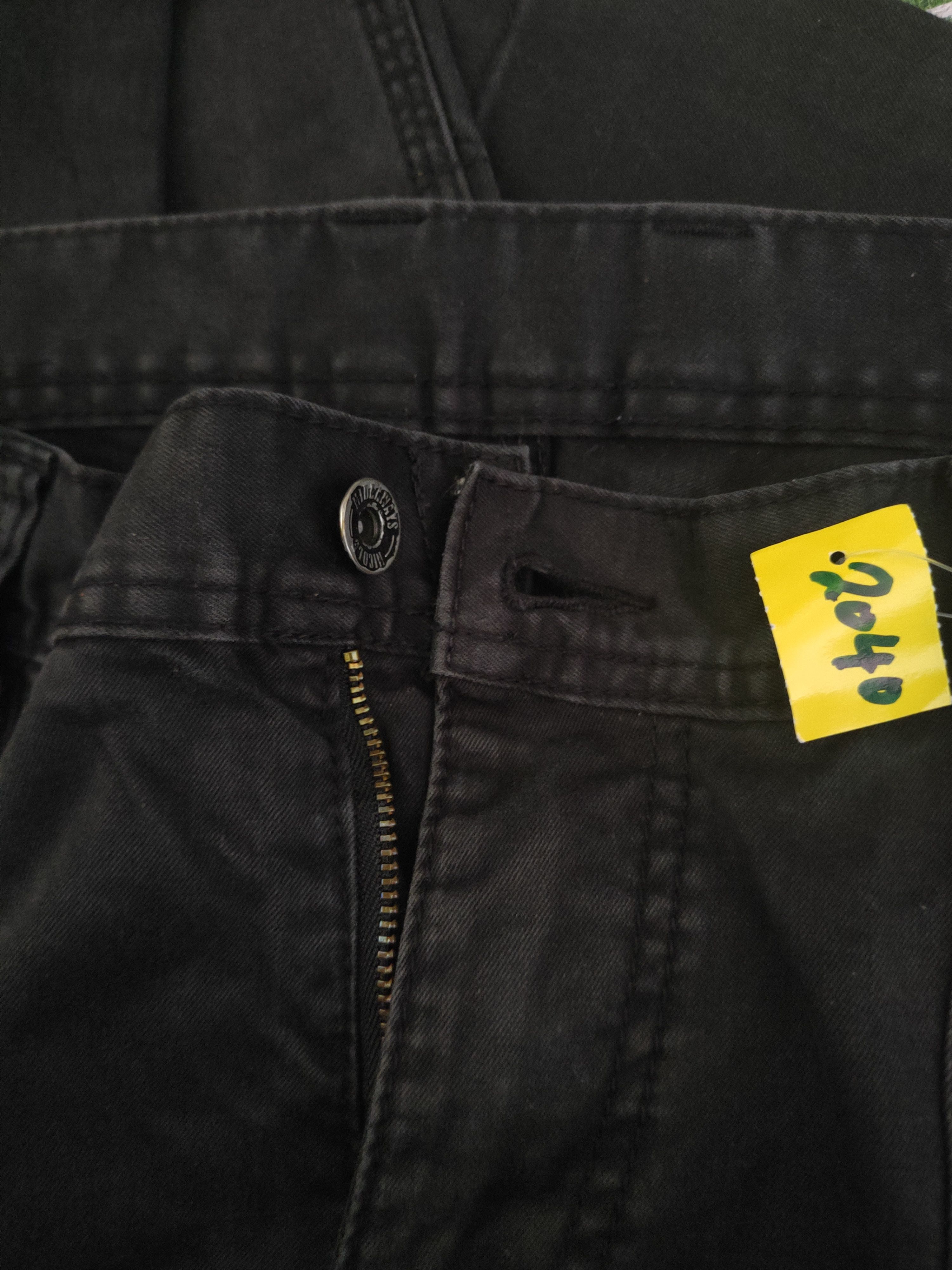 Nicole Club DL Nicole Black Multipocket Tactical Cargo Pants #2040 Size 34" / US 12 / IT 48 - 13 Thumbnail