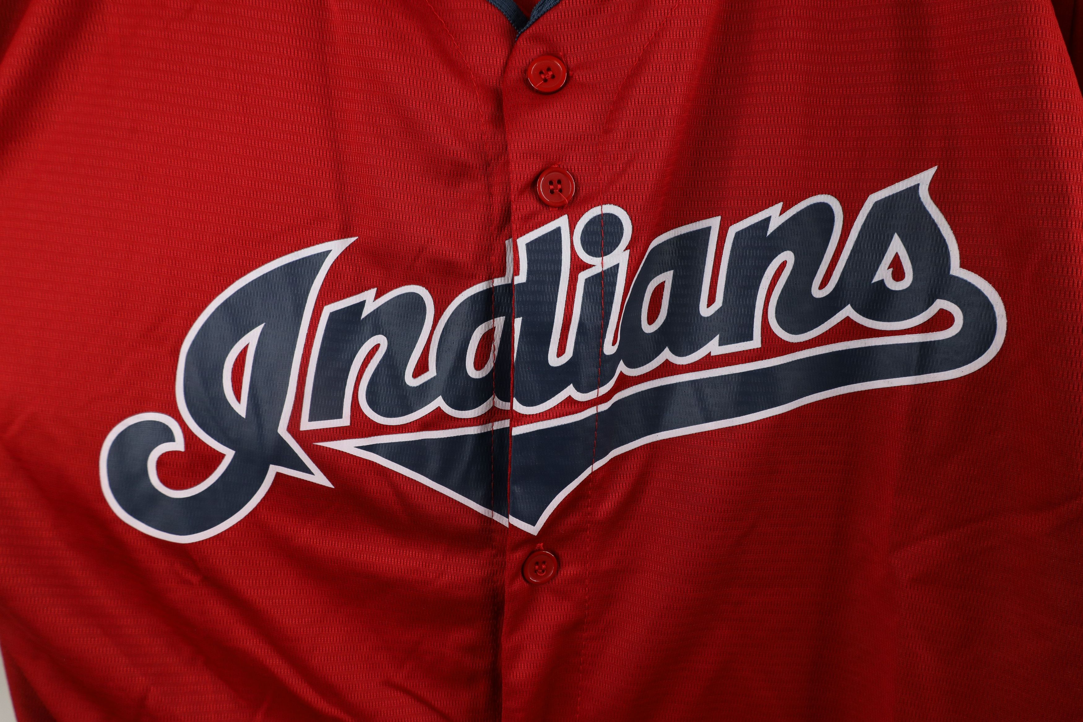 Vintage Streetwear Mercado Cleveland Indians Baseball Jersey Red Size US XL / EU 56 / 4 - 5 Thumbnail