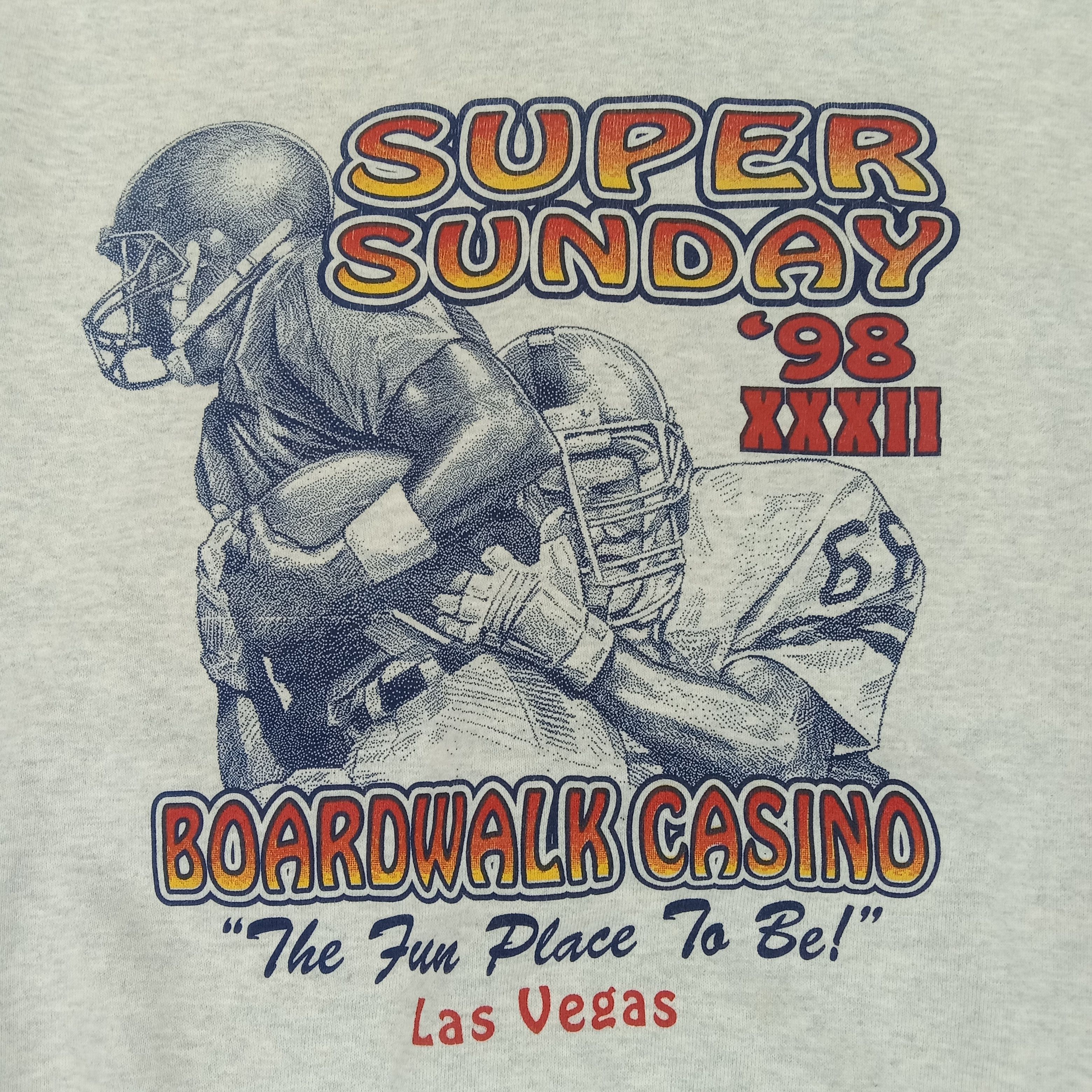 NFL × Vintage Varsity Jacket American Football Style Super Sunday 98' Size US XXL / EU 58 / 5 - 2 Thumbnail