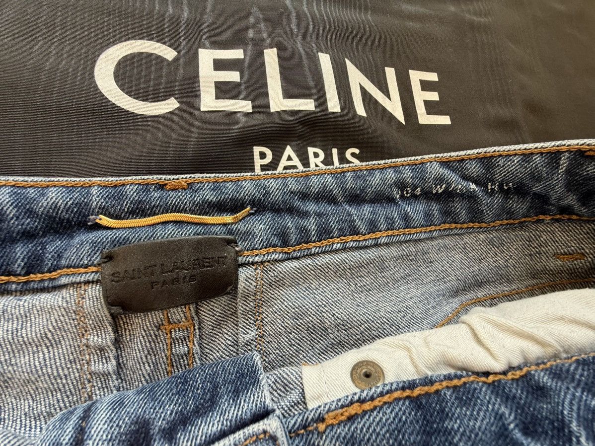 Saint Laurent Paris FW15 Saint Laurent D04 skinny jeans Hedi Slimane stretchy 32 Size US 32 / EU 48 - 19 Thumbnail