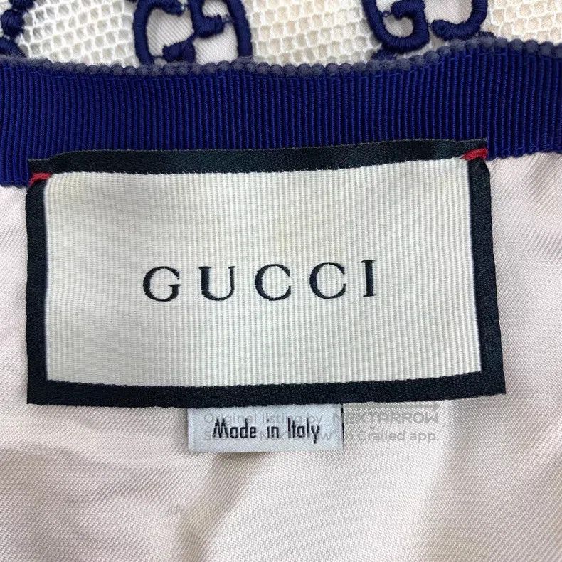 Gucci Gucci Colour block logo jacquard full-print cotton single- Size M / US 6-8 / IT 42-44 - 5 Thumbnail