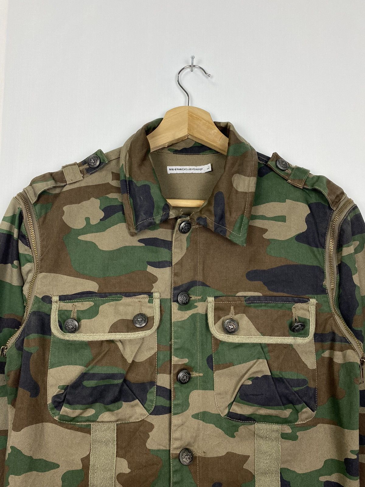 Japanese Brand Six Star Exclusive Design Camo Jacket Size US L / EU 52-54 / 3 - 5 Thumbnail