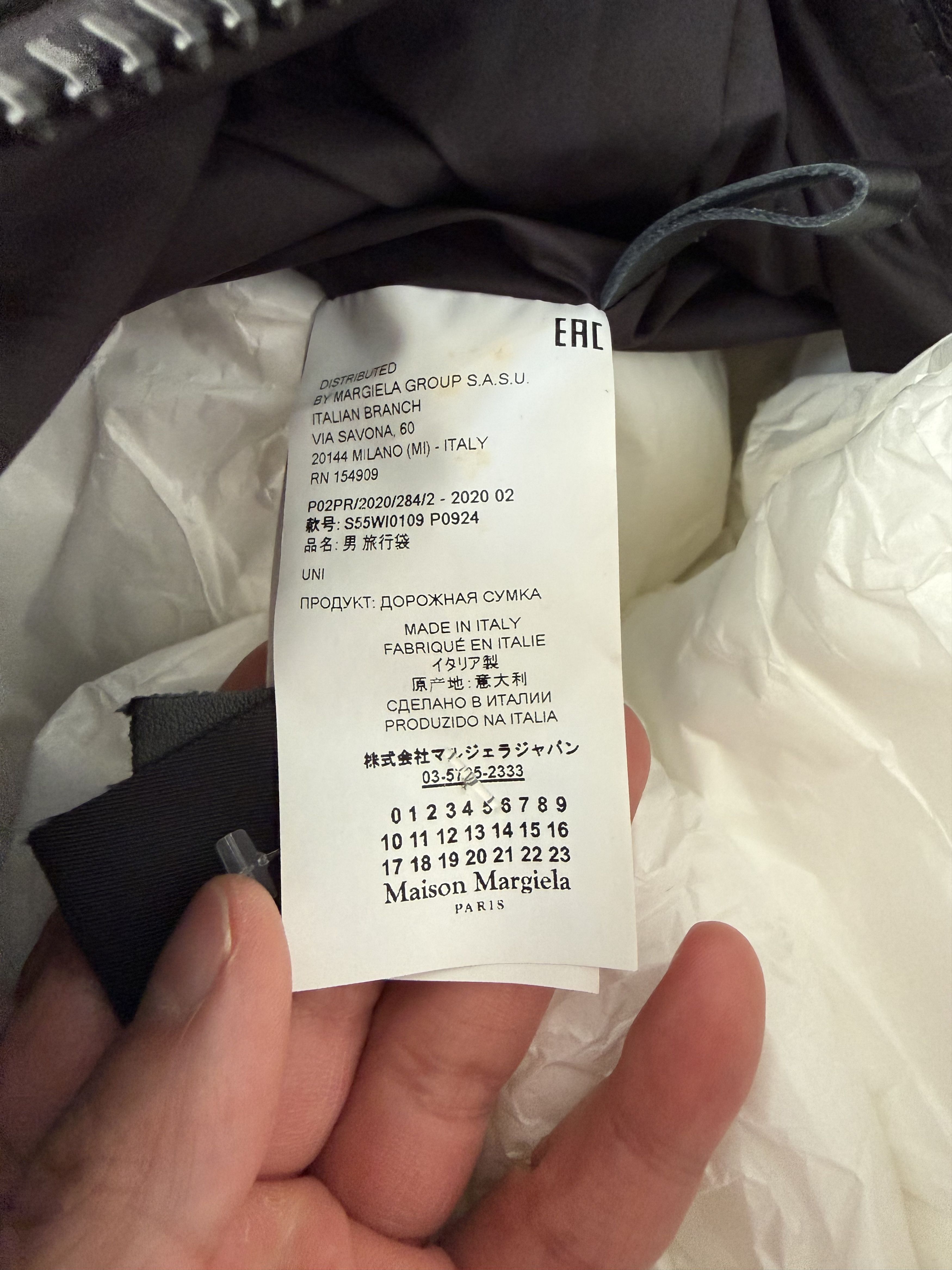 Maison Margiela Maison Margiela Travel Duffle Bag Size ONE SIZE - 12 Thumbnail