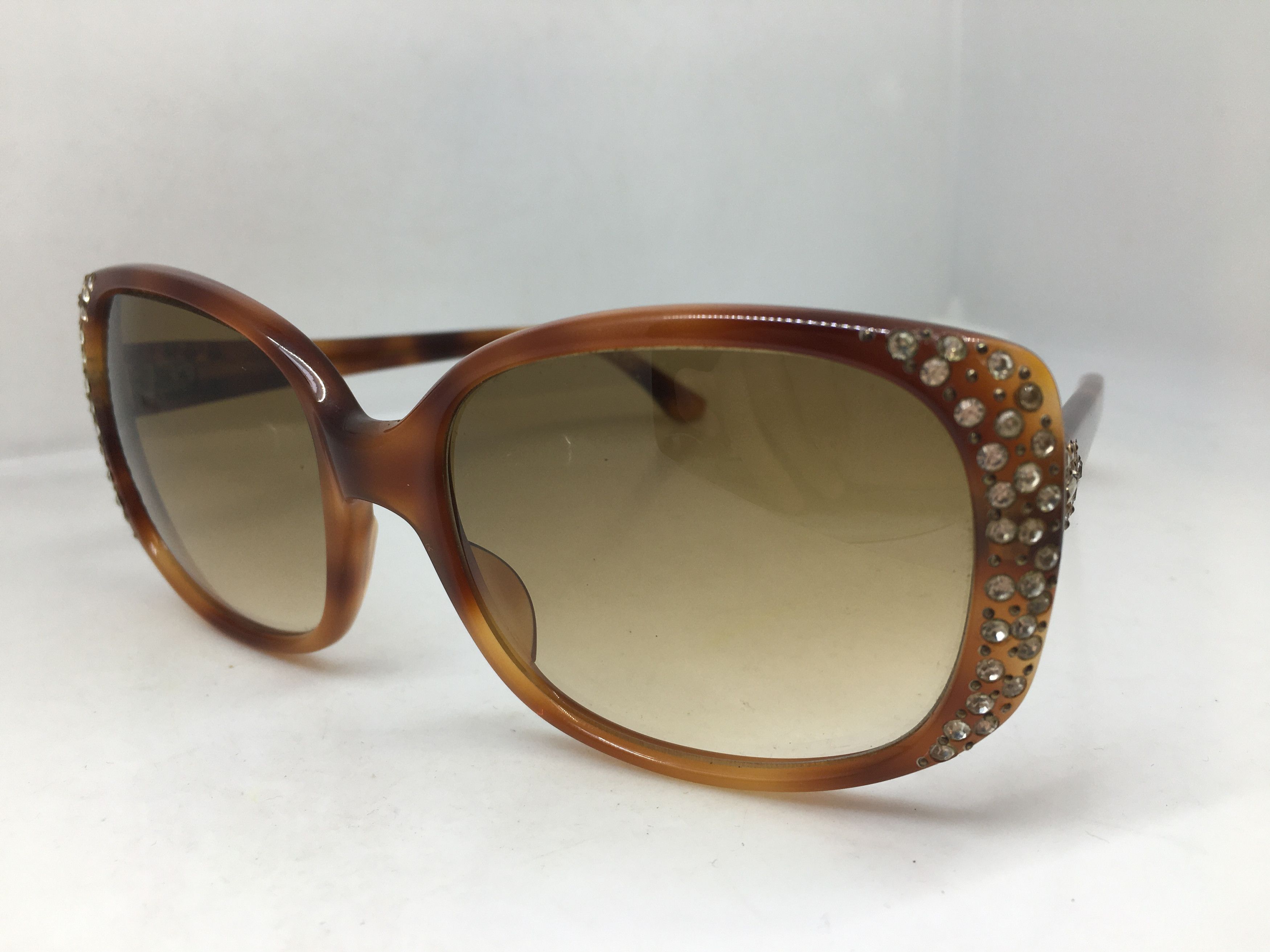 Vintage Vintage Tortoise Acetate Cateye Sunglasses Frame Size ONE SIZE - 3 Thumbnail