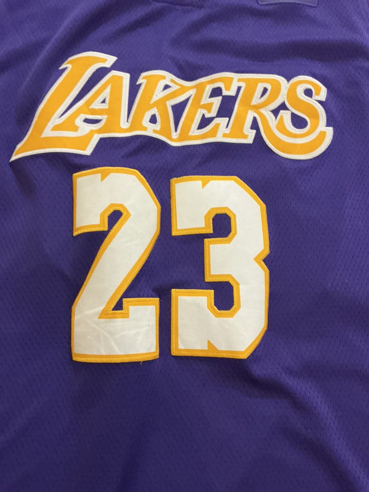 Nike Nike Los Angeles Lakers LeBron James Jersey Size US XXL / EU 58 / 5 - 5 Thumbnail