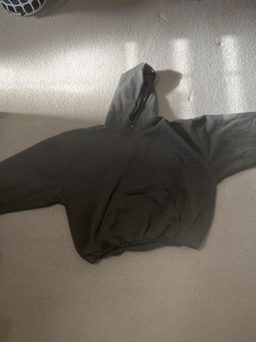 Gap × Yeezy Yeezy Gap Balenciaga Green Logo Hoodie Size US M / EU 48-50 / 2 - 2 Thumbnail