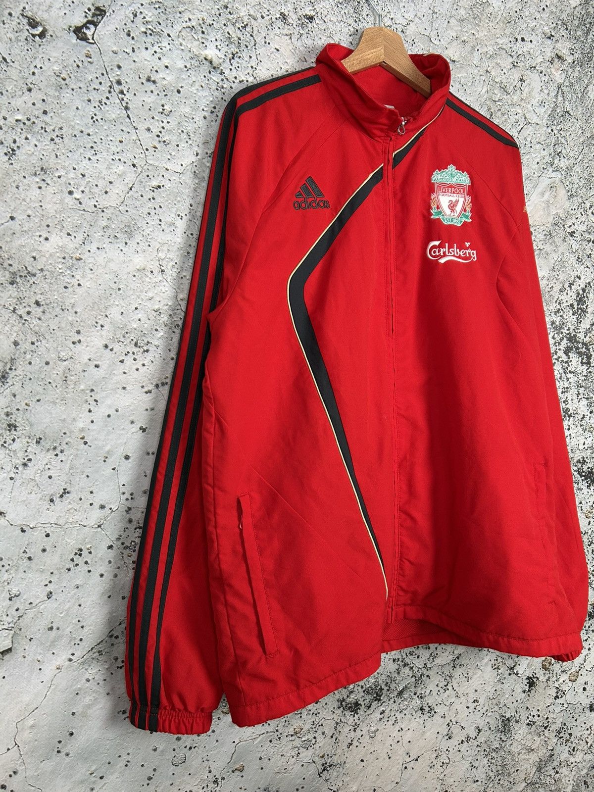 Adidas Vintage Adidas Liverpool FC Light Soccer Jacket Football Size US XL / EU 56 / 4 - 4 Thumbnail