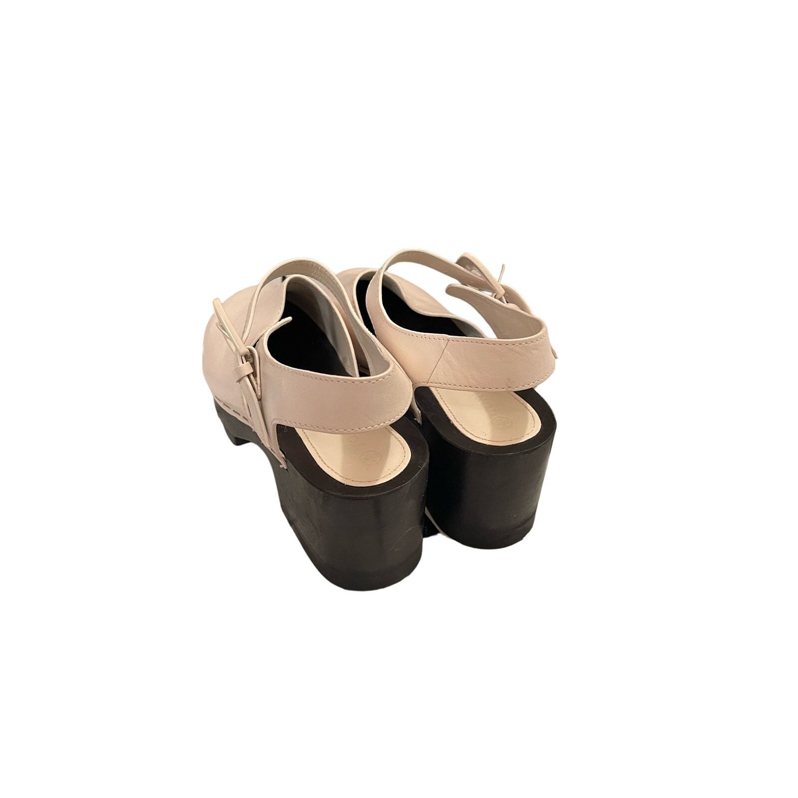 Tory Burch Tory Burch Lug Sole Leather Platform Clogs, Size: 10 Size US 10 / IT 40 - 6 Thumbnail