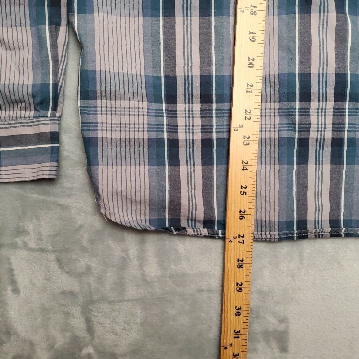 Volcom Volcom Mens Shirt Small Blue Plaid Flannel Long Sleeve Button-Up Casual Skate Size US S / EU 44-46 / 1 - 6 Thumbnail