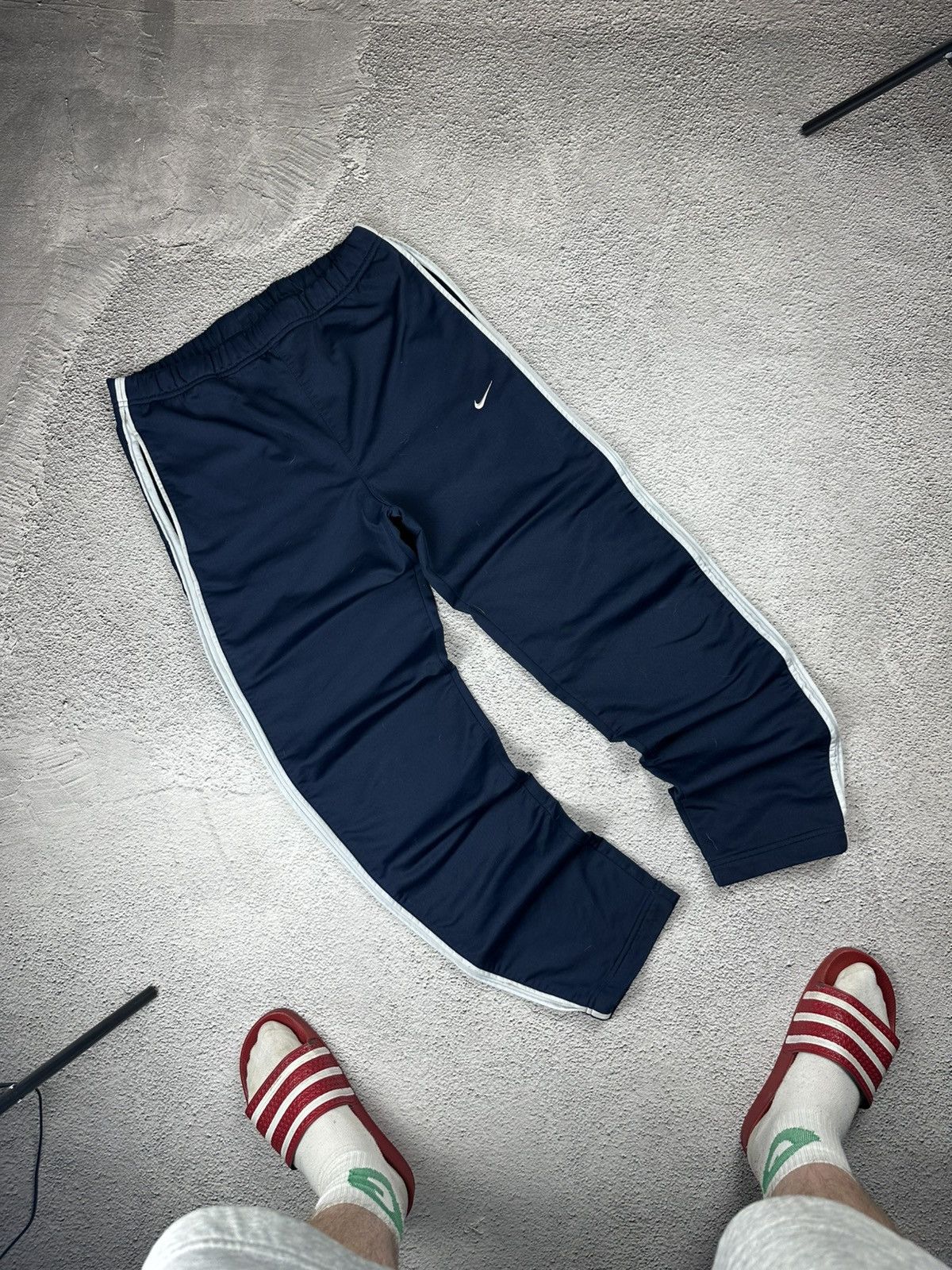 Nike Vintage Nike Track Pants Y2K Baggy Drill Style Size US 32 / EU 48 - 1 Thumbnail