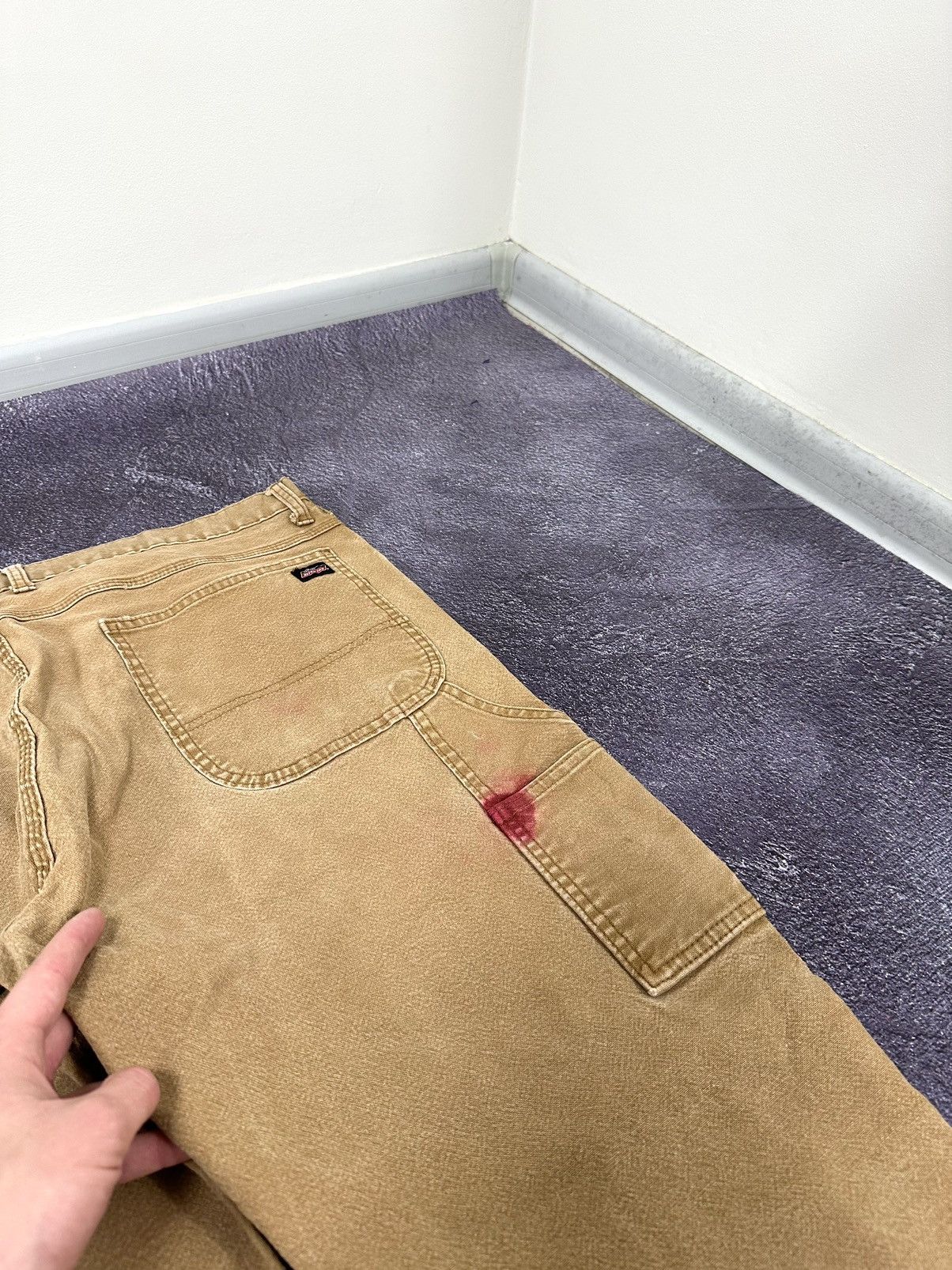 Dickies Vintage Dickies Cargo Carpenter USA Baggy Hype Work Pants Size US 38 / EU 54 - 6 Thumbnail