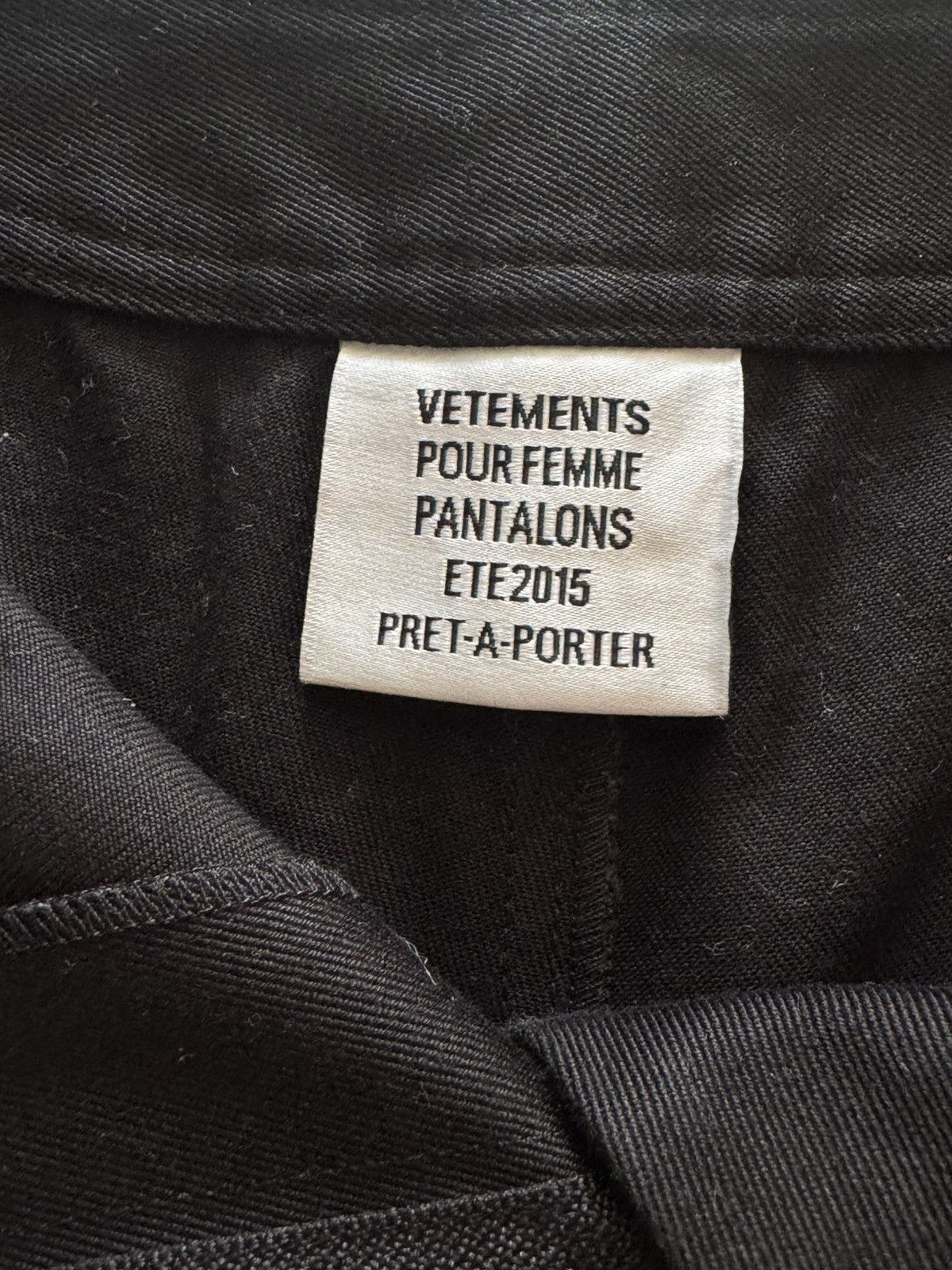 Vetements Vetements SS15 Cropped Pants Size US 30 / EU 46 - 7 Thumbnail