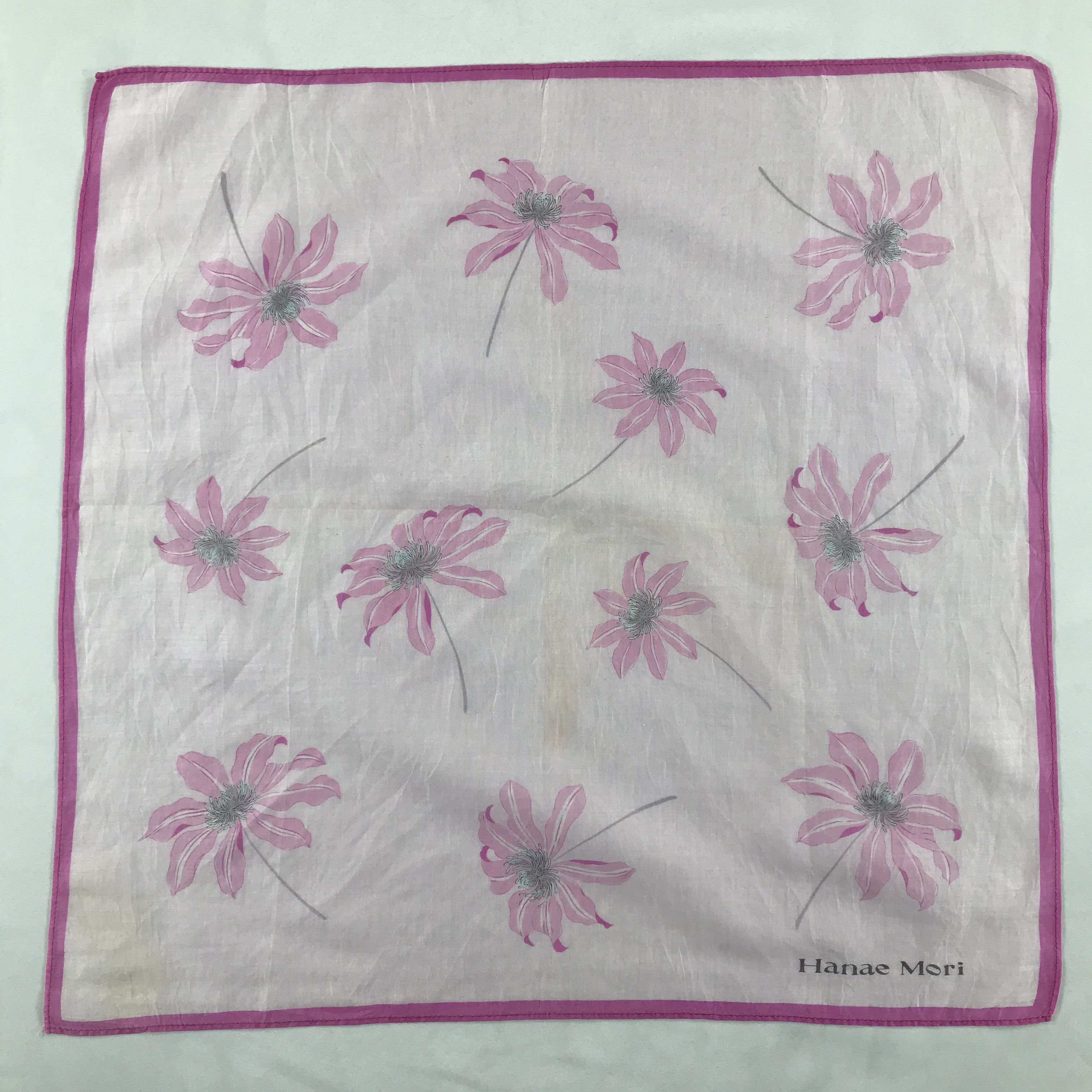 Hanae Mori × Vintage Hanae Mori Handkerchief / Neckerchief / Bandana Size ONE SIZE - 3 Thumbnail