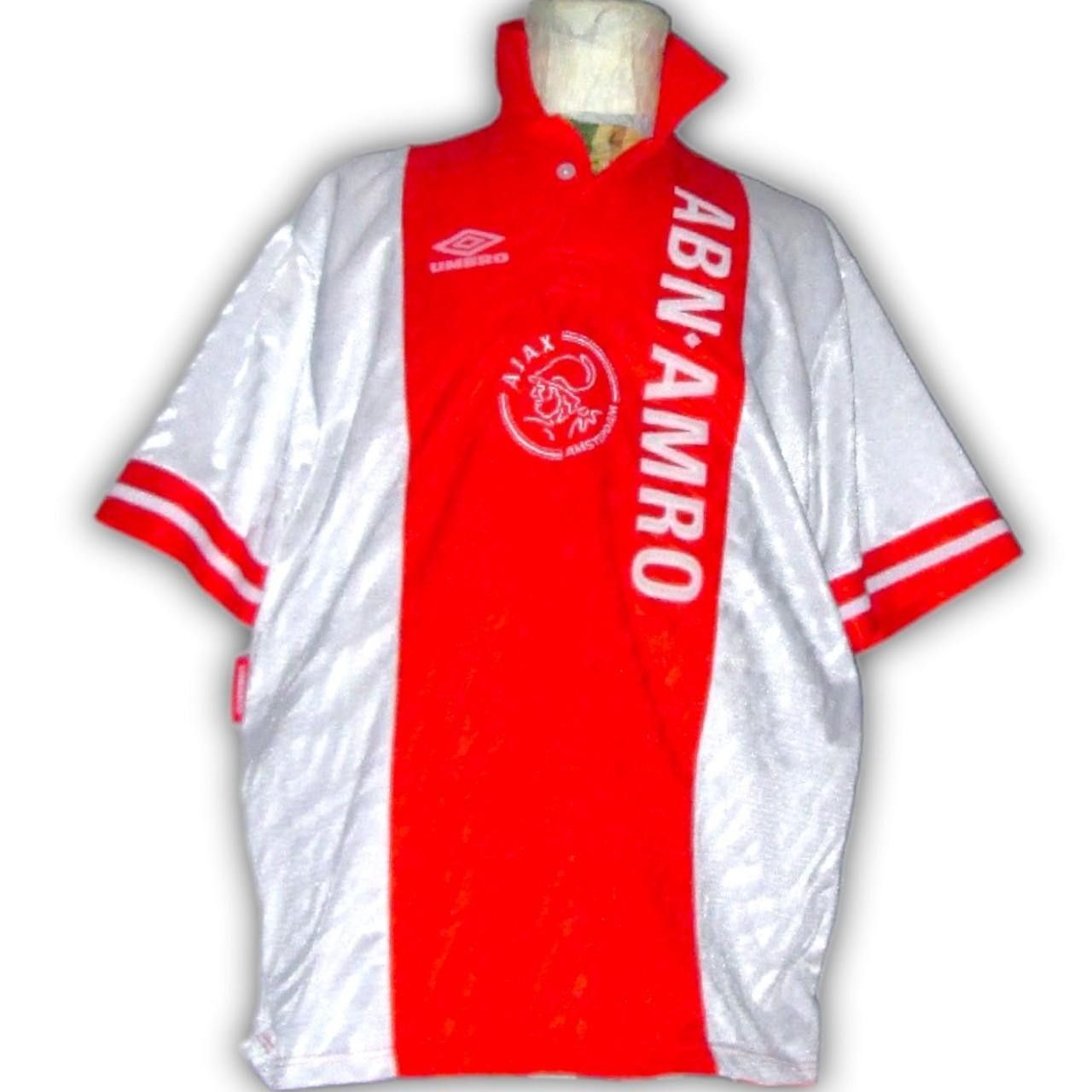 Umbro Ajax Amsterdam 1993 1994 Home Shirt Jersey Size US XL / EU 56 / 4 - 5 Thumbnail