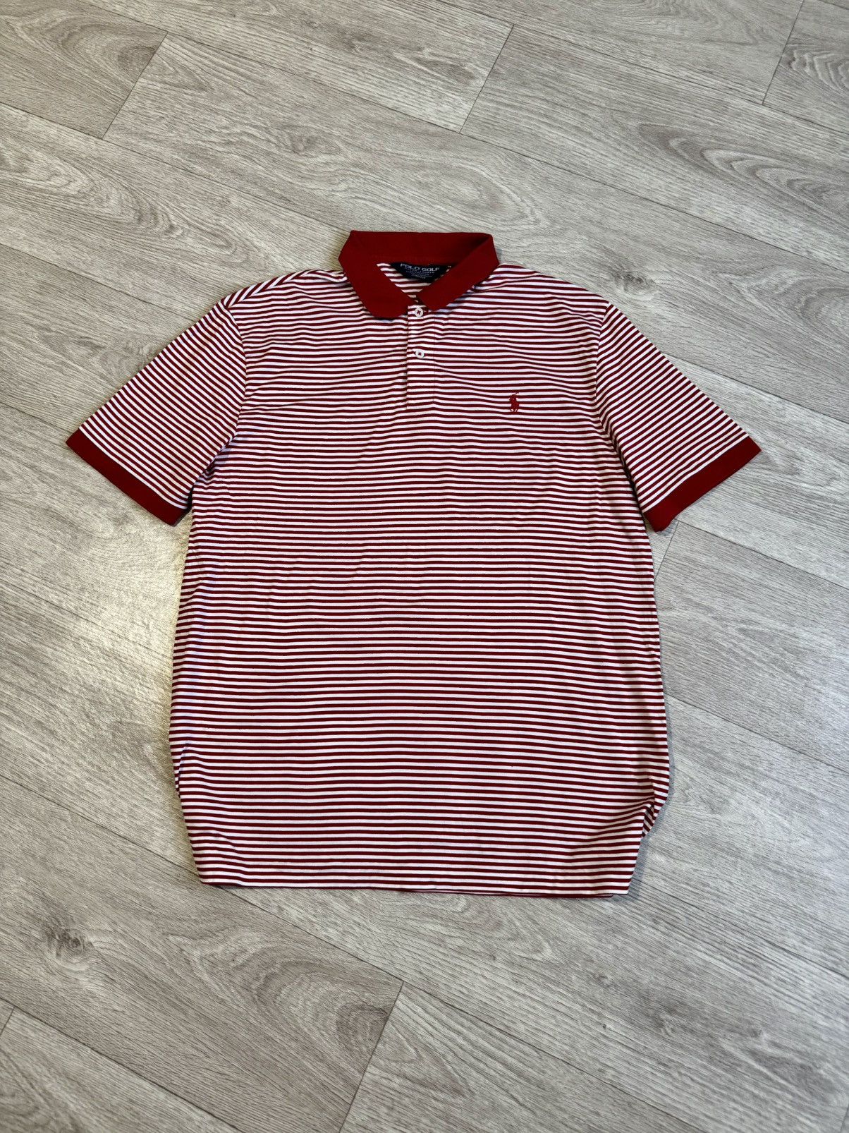 Polo Ralph Lauren 🔷Vintage Polo Ralph Lauren Golf Polo T-shirt 90s🔷 Size US L / EU 52-54 / 3 - 1 Thumbnail