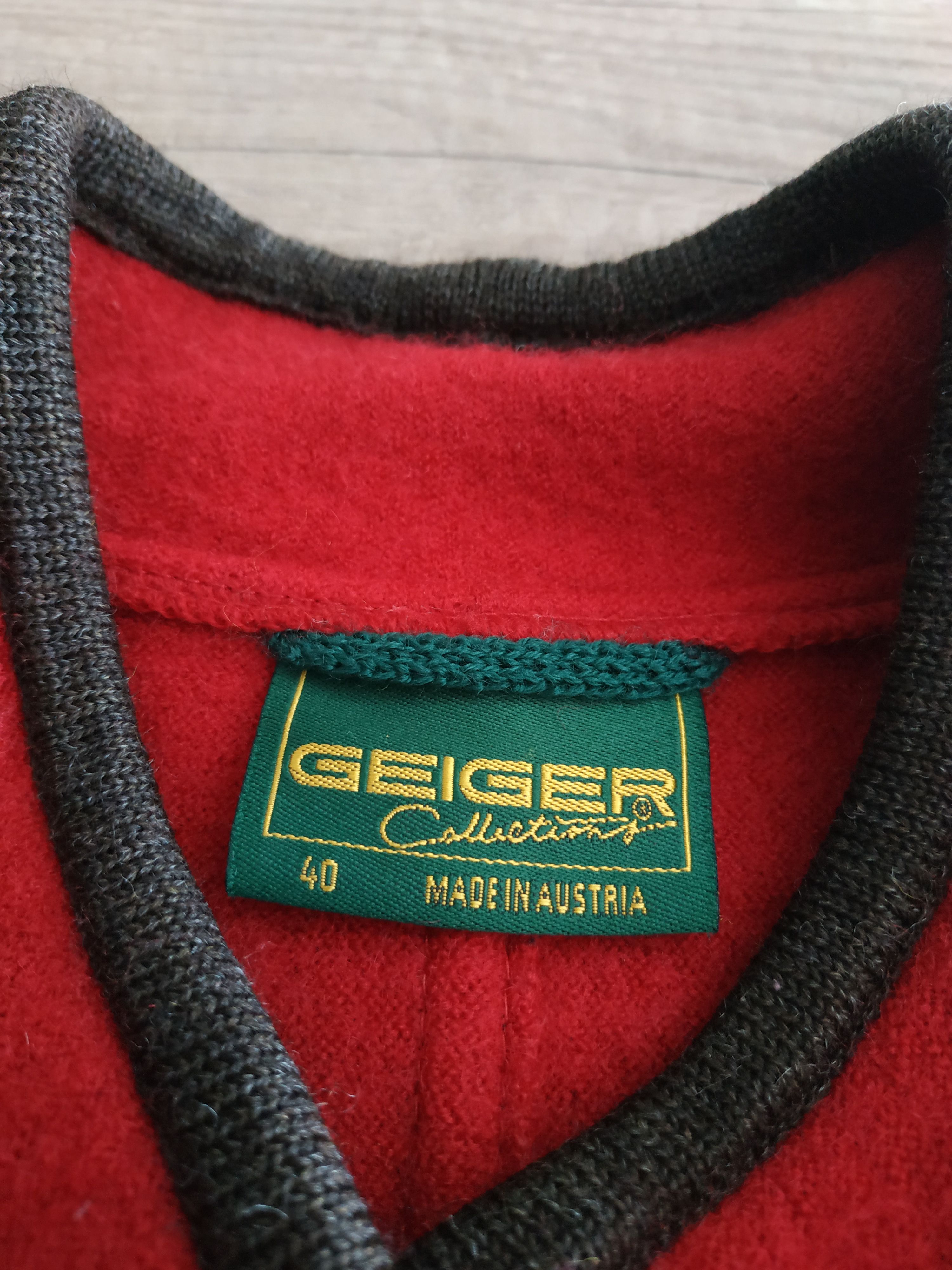 Other Geiger Tyrol Women's 100% Wool Coat/Jacket, s. 40 ( L / XL) Size XL / US 12-14 / IT 48-50 - 9 Thumbnail