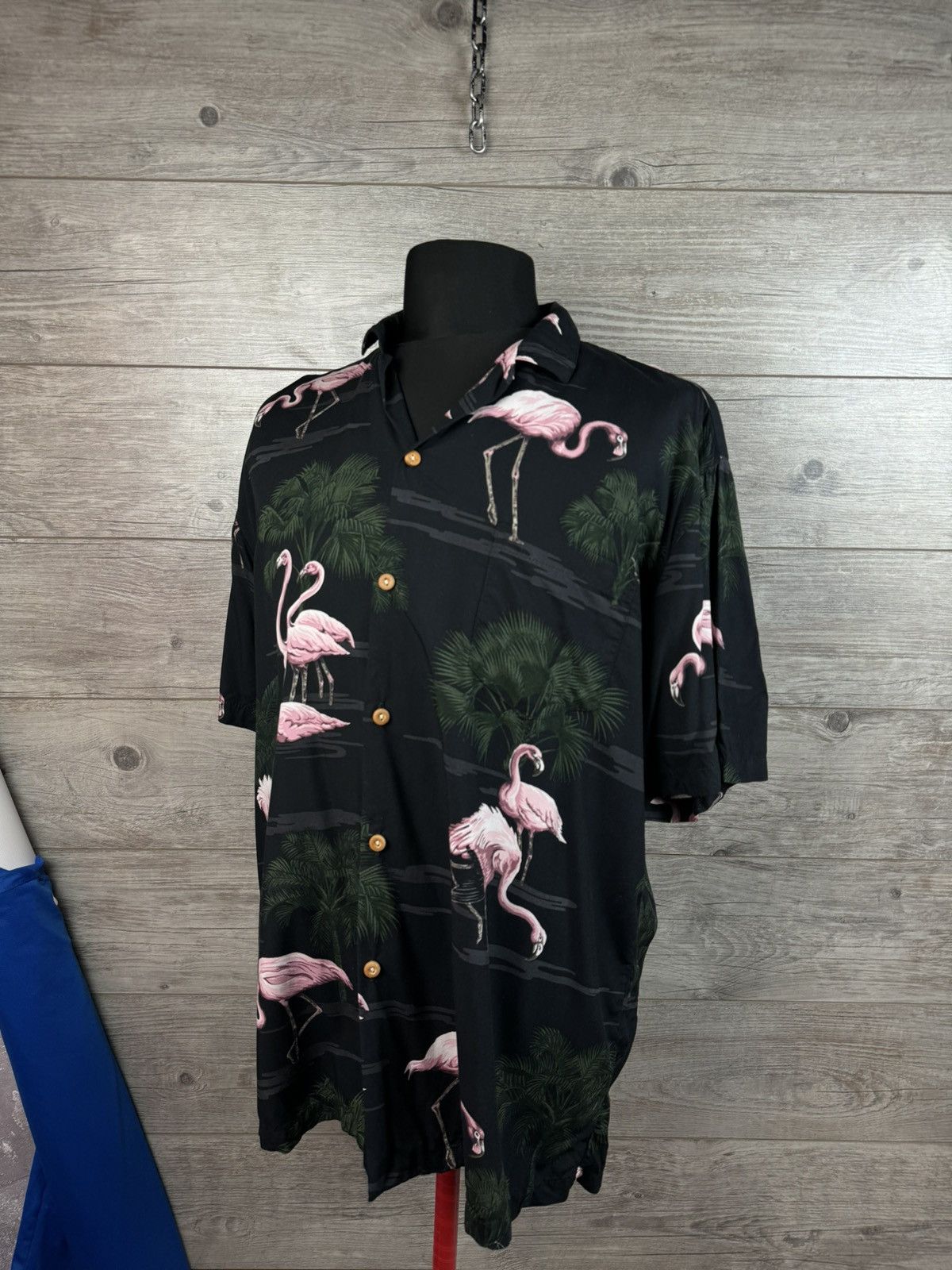 Vintage Hawaiian shirt with short sleeves style of Dries Van Noten Size US L / EU 52-54 / 3 - 6 Thumbnail