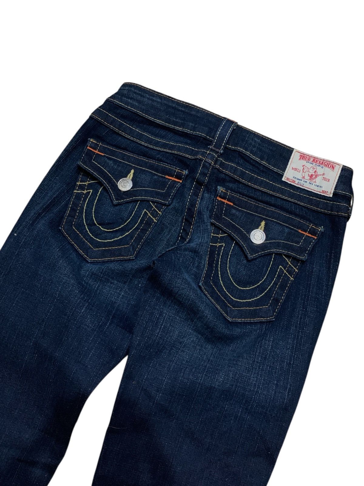 True Religion Vintage True Religion Billy Zipper Indigo Low Rise Jeans Size 29" - 6 Thumbnail