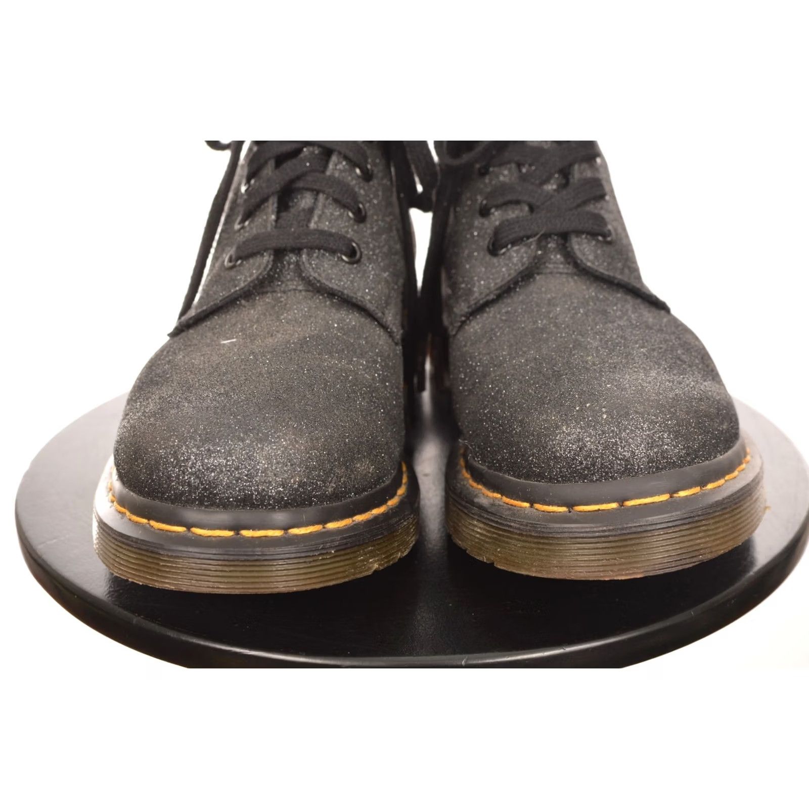 Dr. Martens DDP Dr Martens 1460 Pascal Glitter Boots Black Melody Size US 8 / UK 6 / EU 39 Womens Size US 8 / IT 38 - 2 Thumbnail