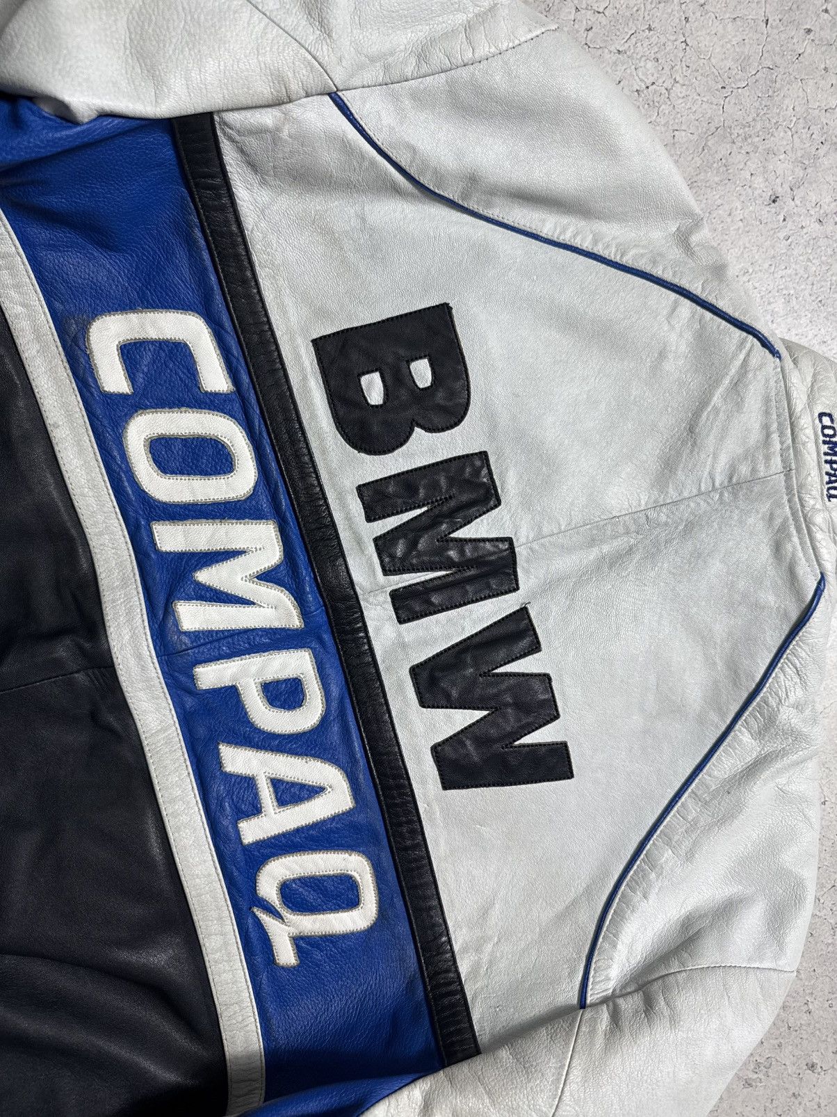 BMW BMW Compaq Racing Leather Jacket Size M Vintage Size US M / EU 48-50 / 2 - 14 Thumbnail