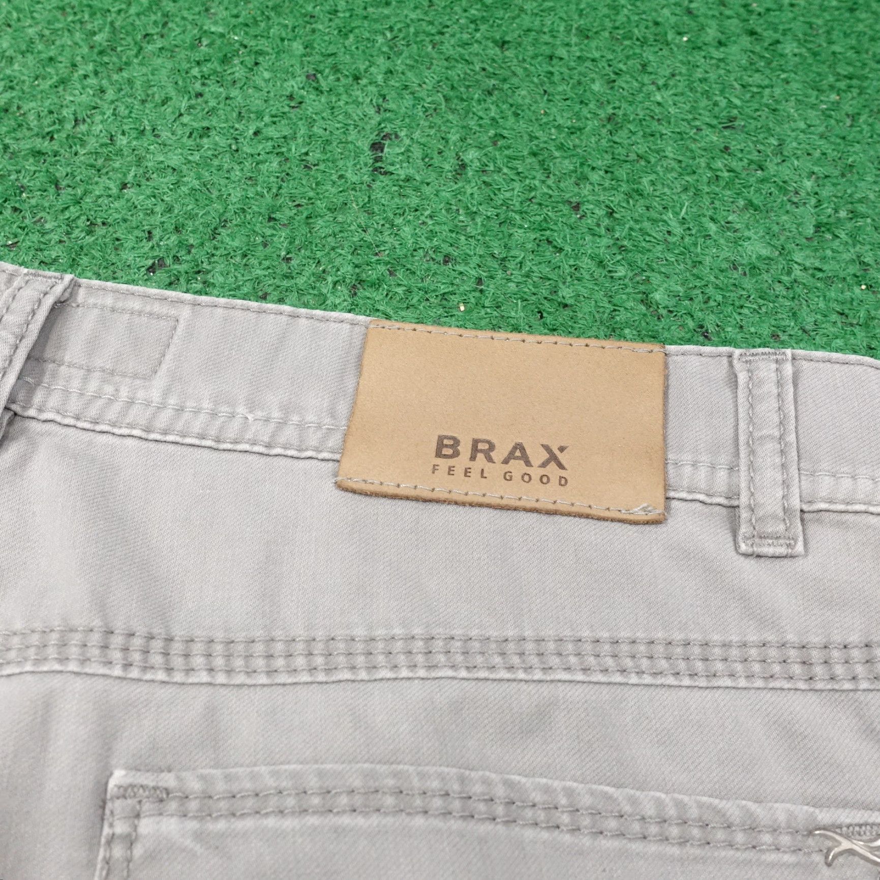 BRAX BRAX Chino Pants Regular Fit Gray 33x27 Mens Casual Size US 33 - 6 Thumbnail